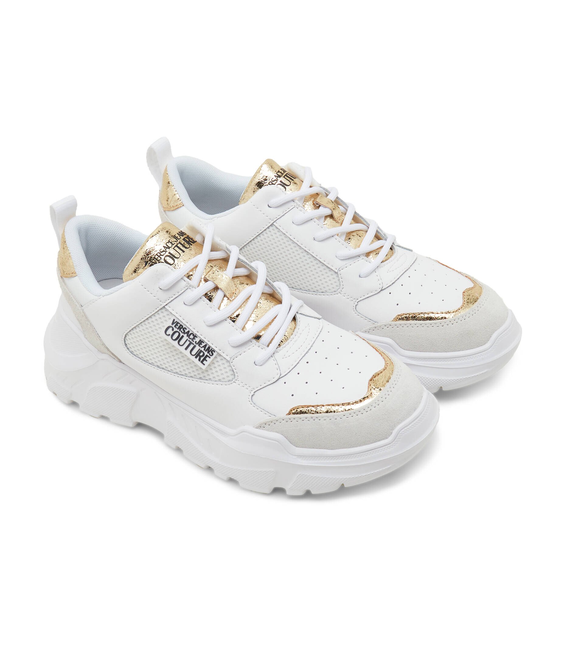 Versace Jeans Couture De piele sneakers
