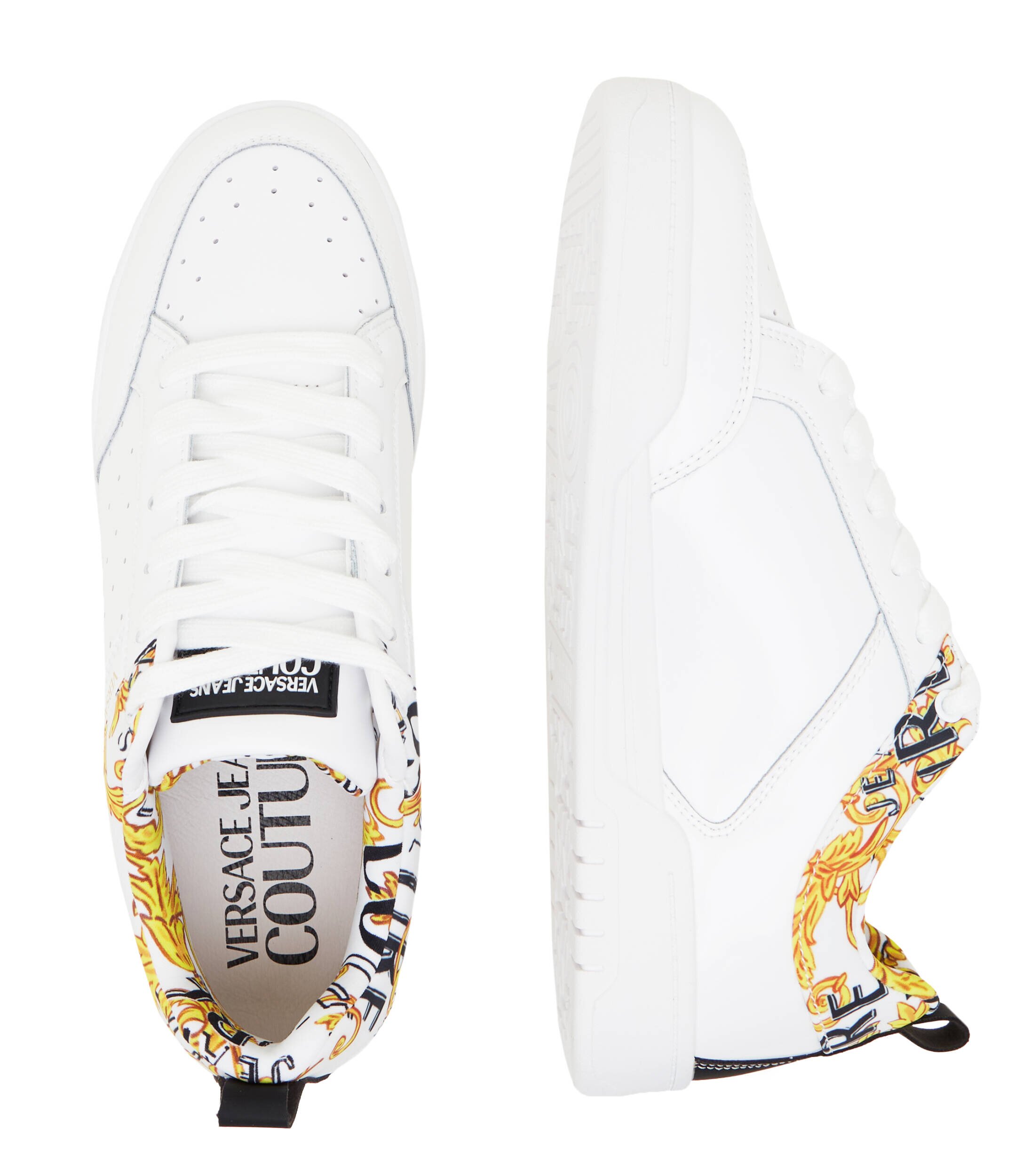 Versace Jeans Couture De piele sneakers