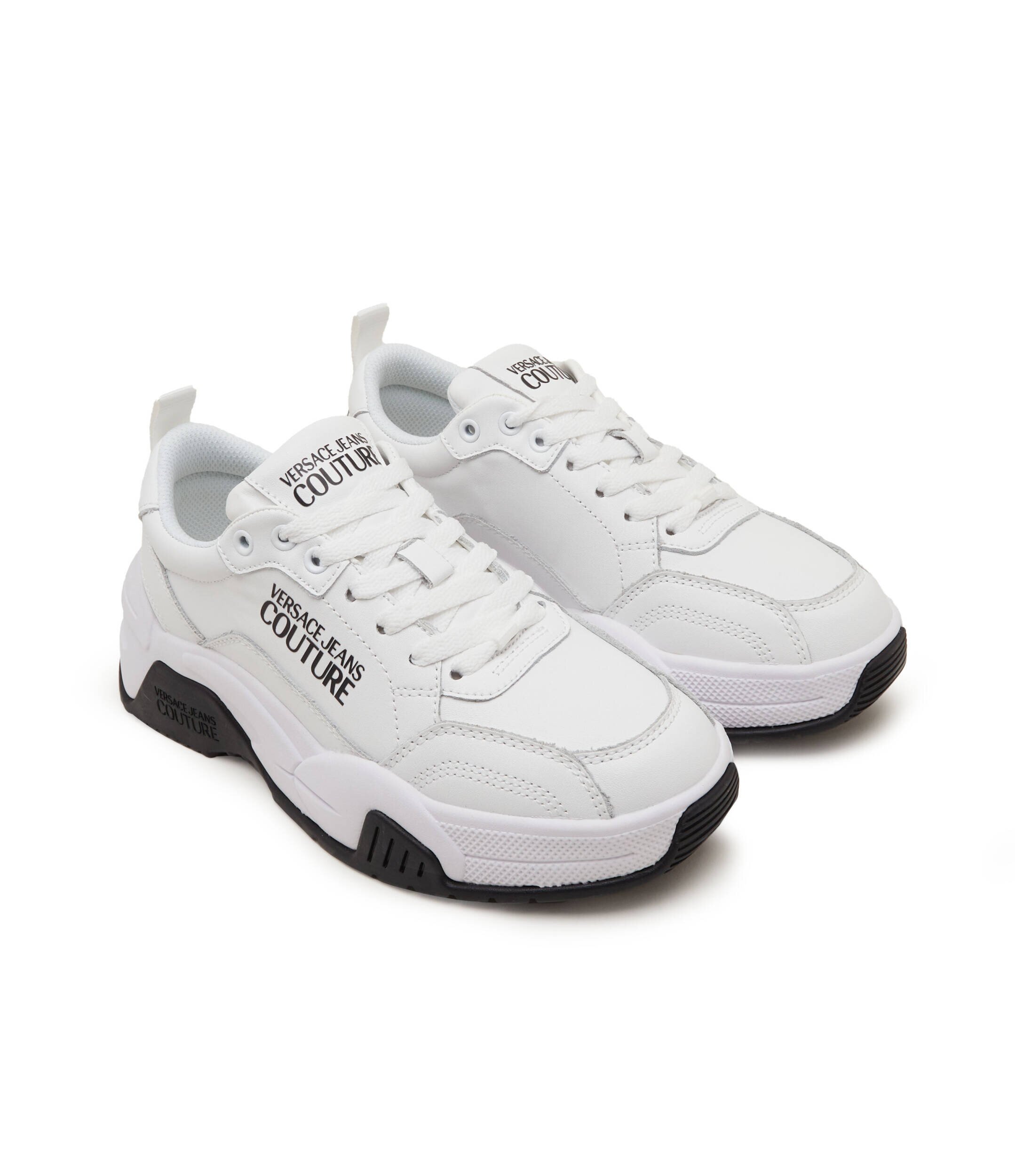 Versace Jeans Couture De piele sneakers