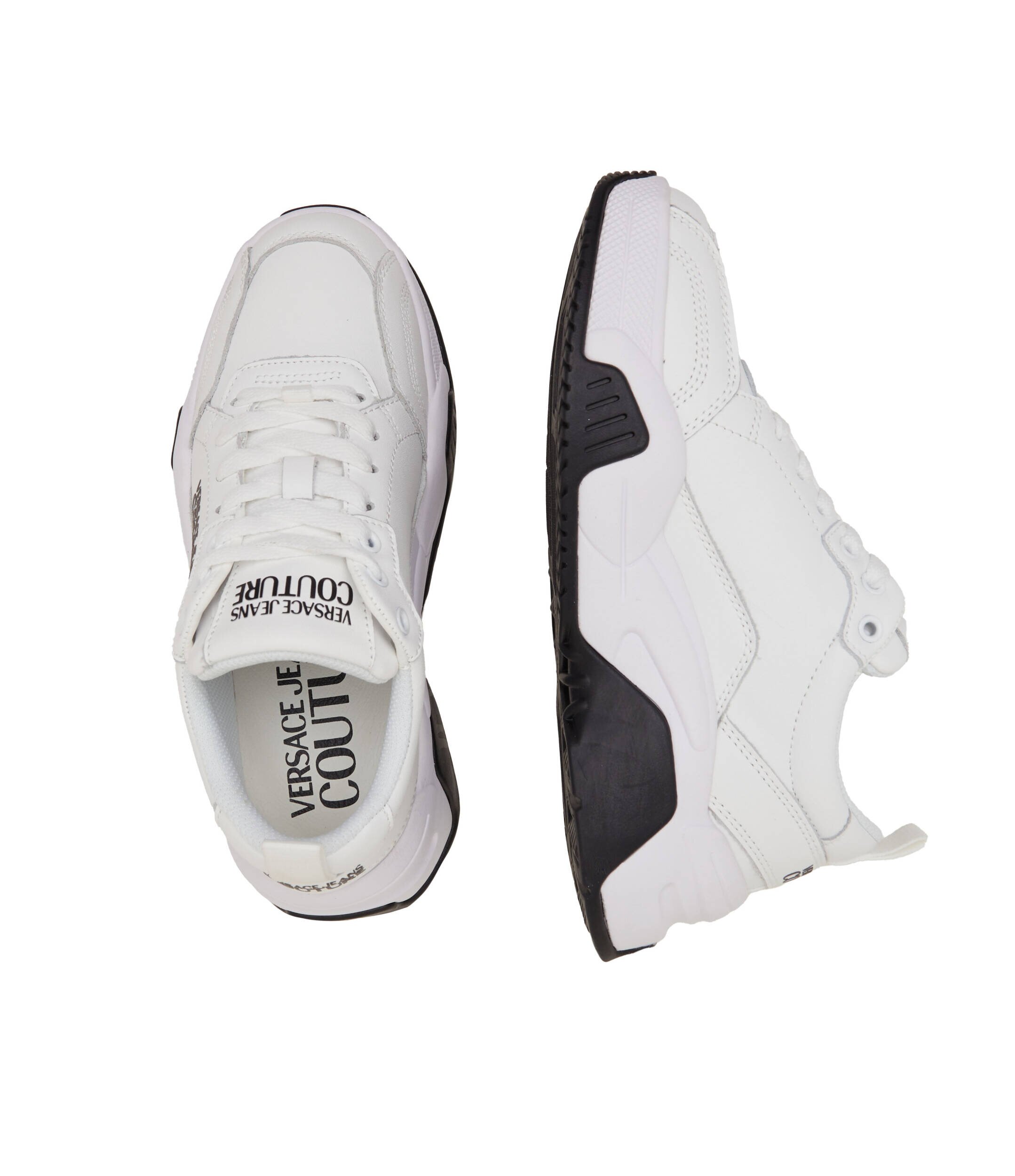 Versace Jeans Couture De piele sneakers