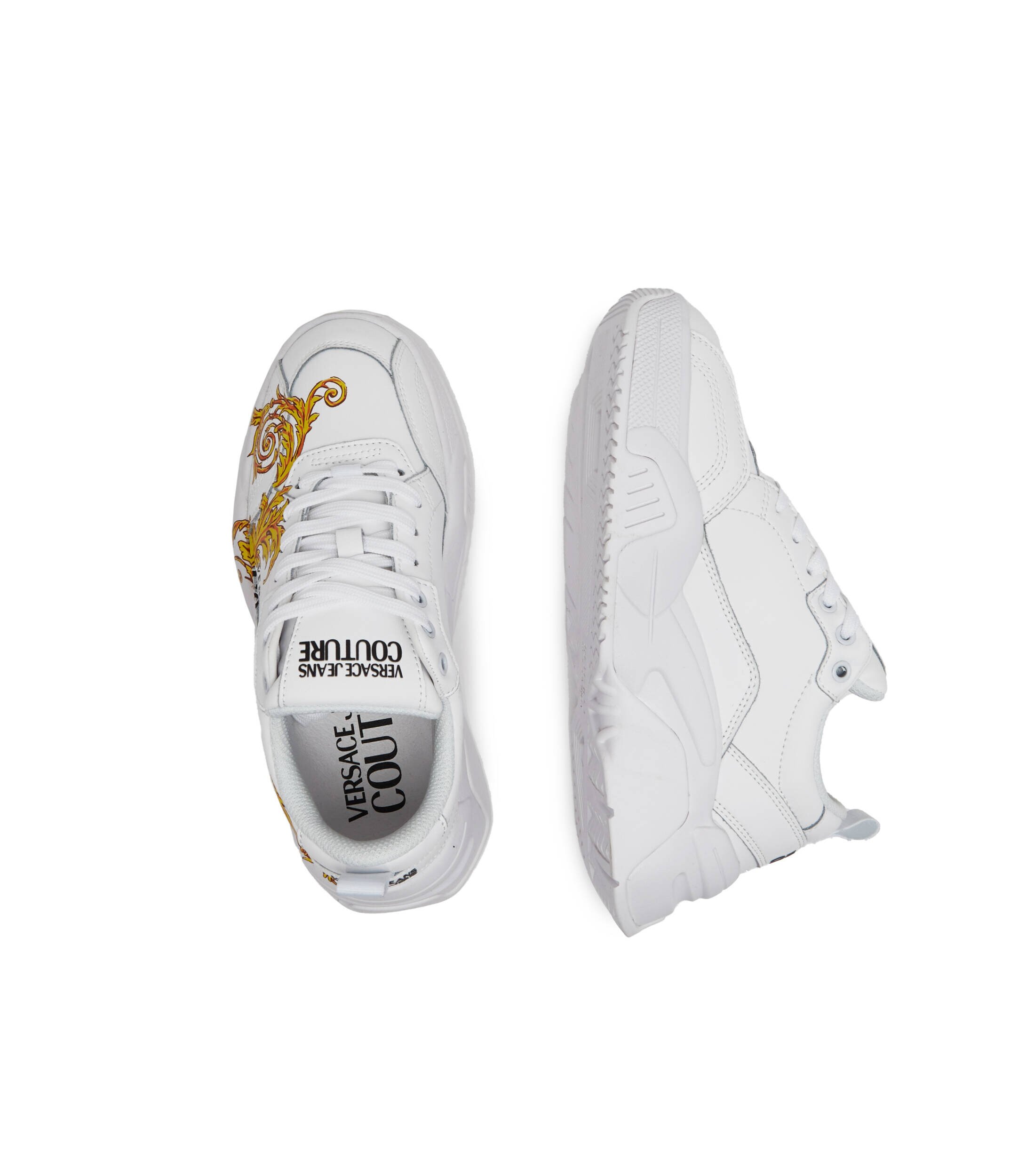 Versace Jeans Couture De piele sneakers