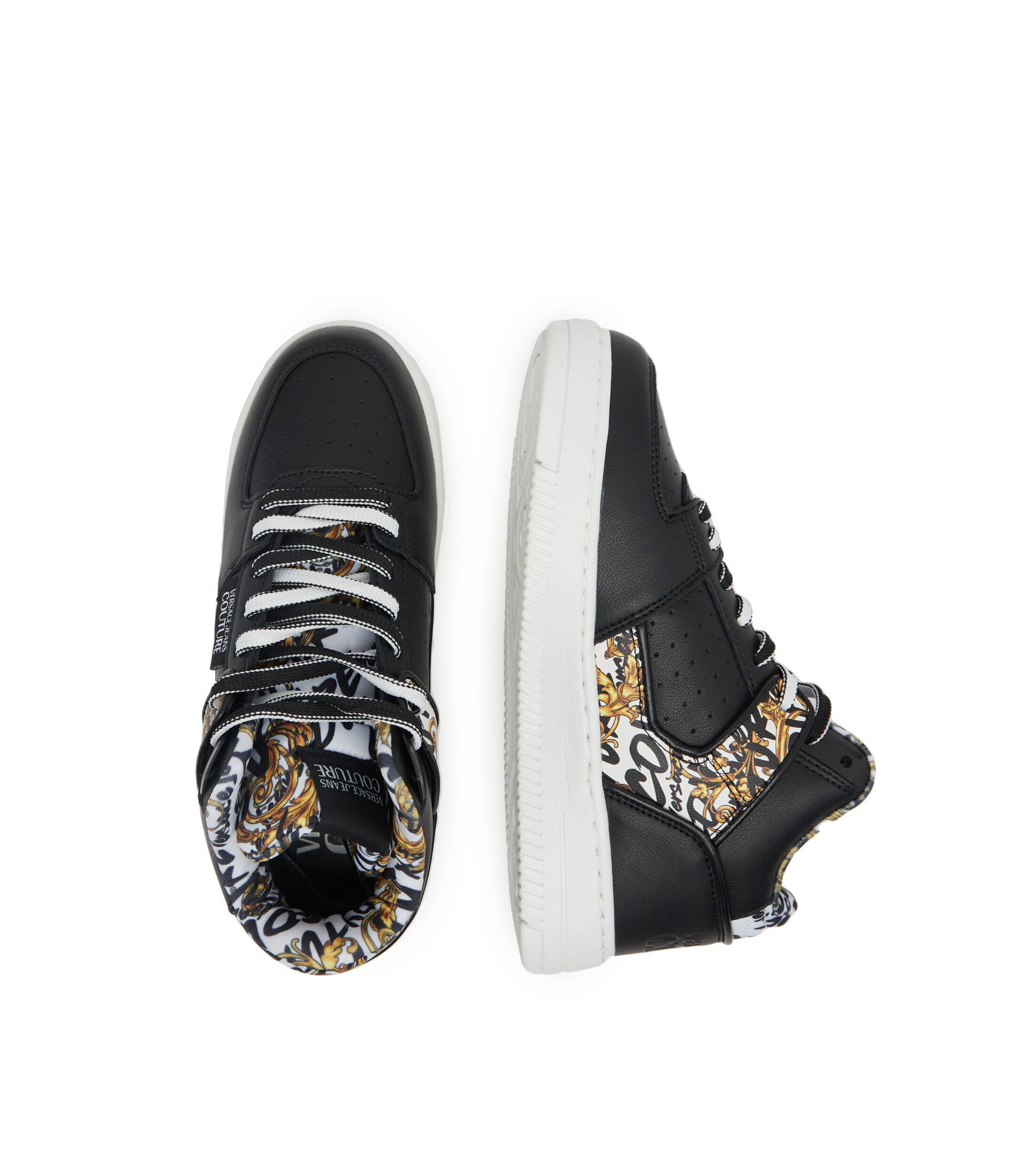 Versace Jeans Couture De piele sneakers