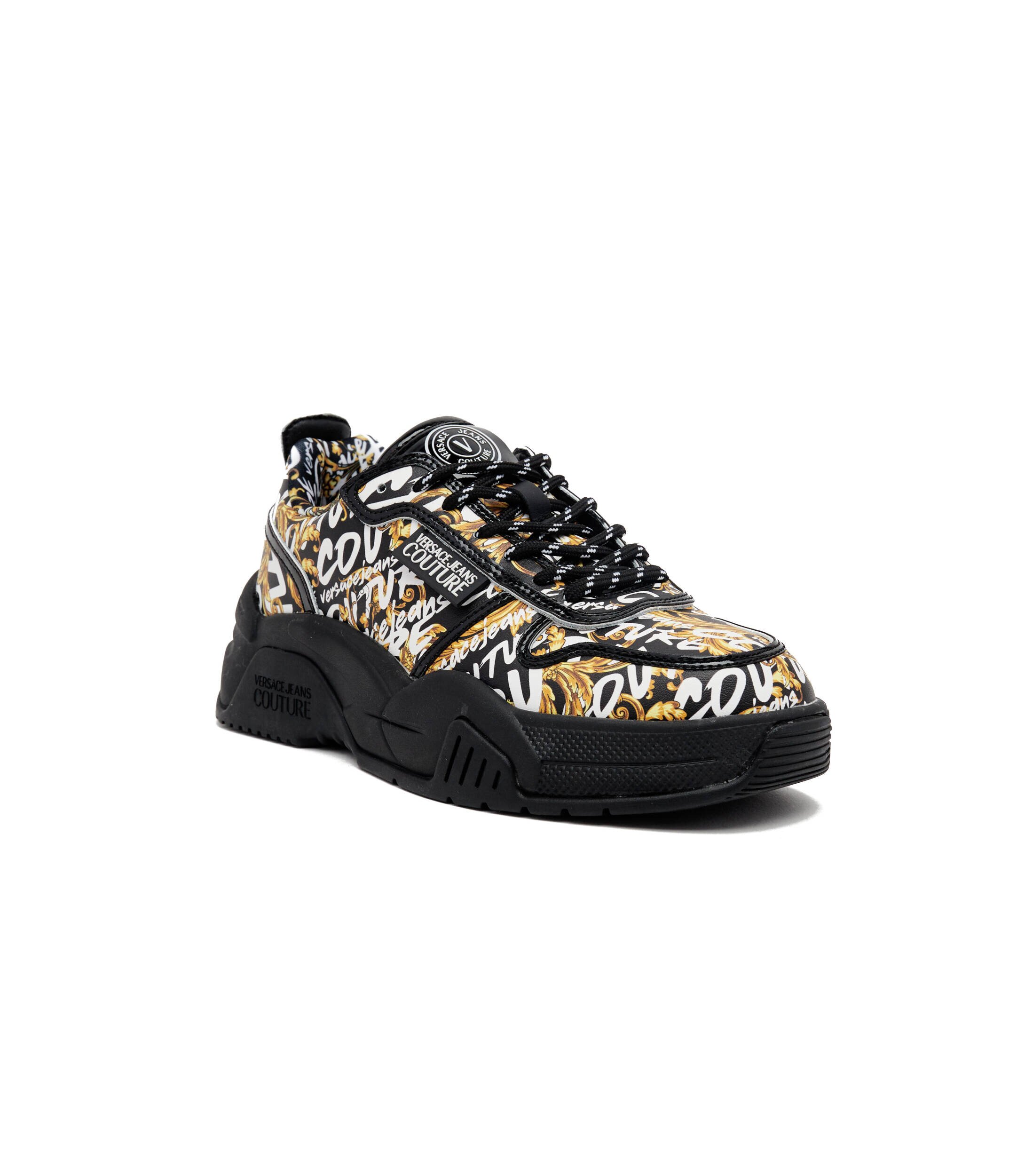 Versace Jeans Couture De piele sneakers