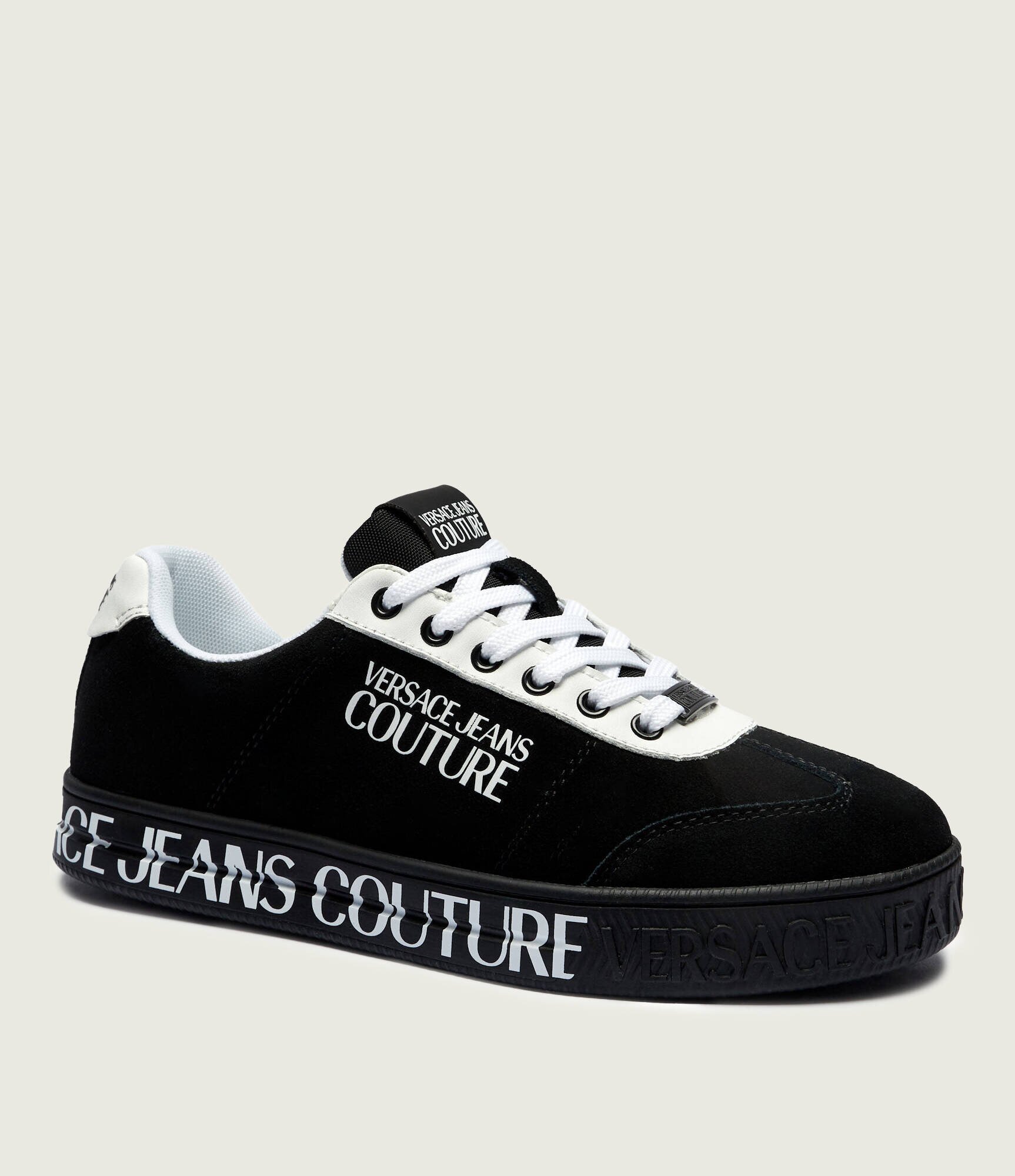 Versace Jeans Couture De piele sneakers Court 88