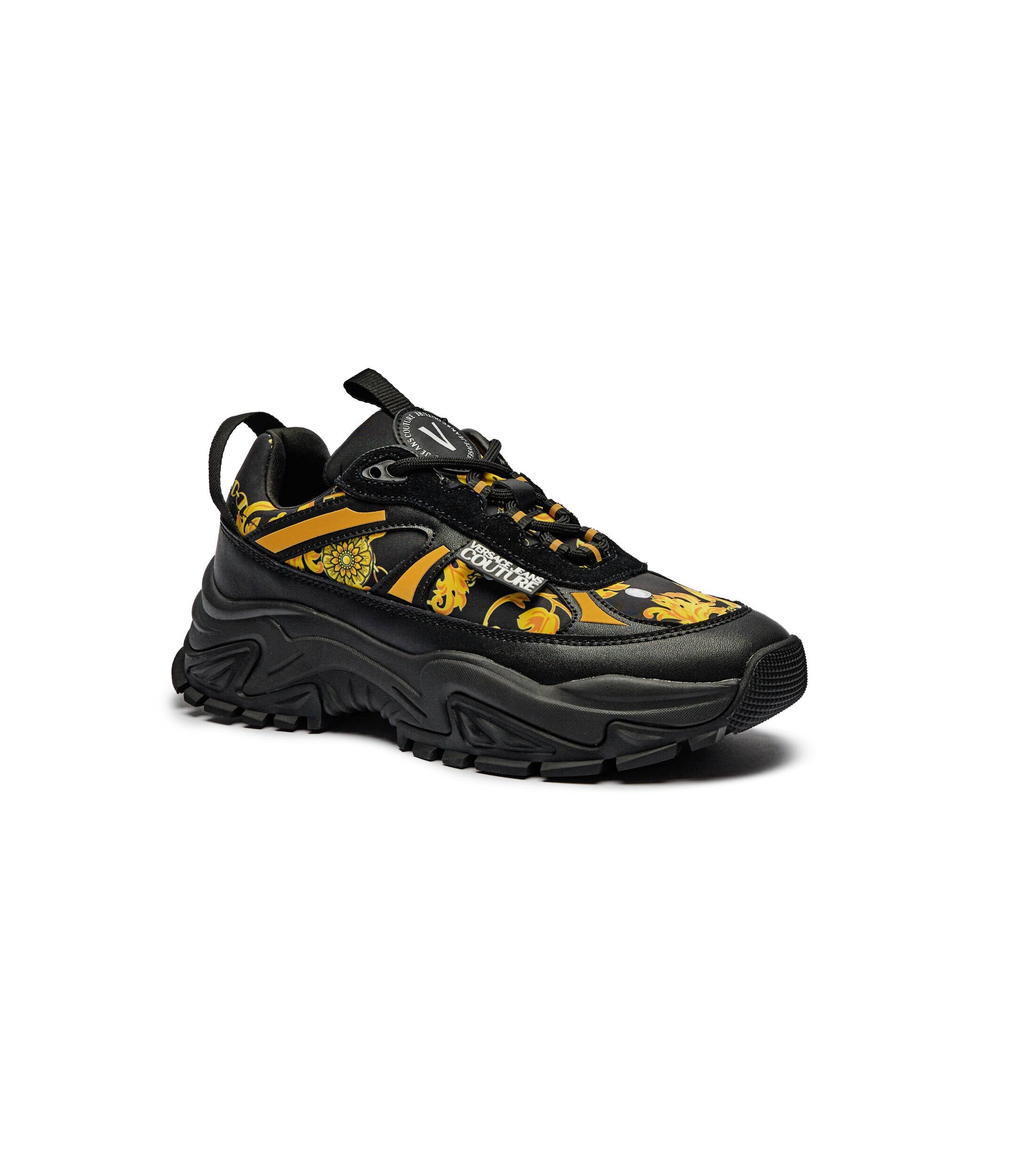 Versace Jeans Couture De piele sneakers Fondo Hiker