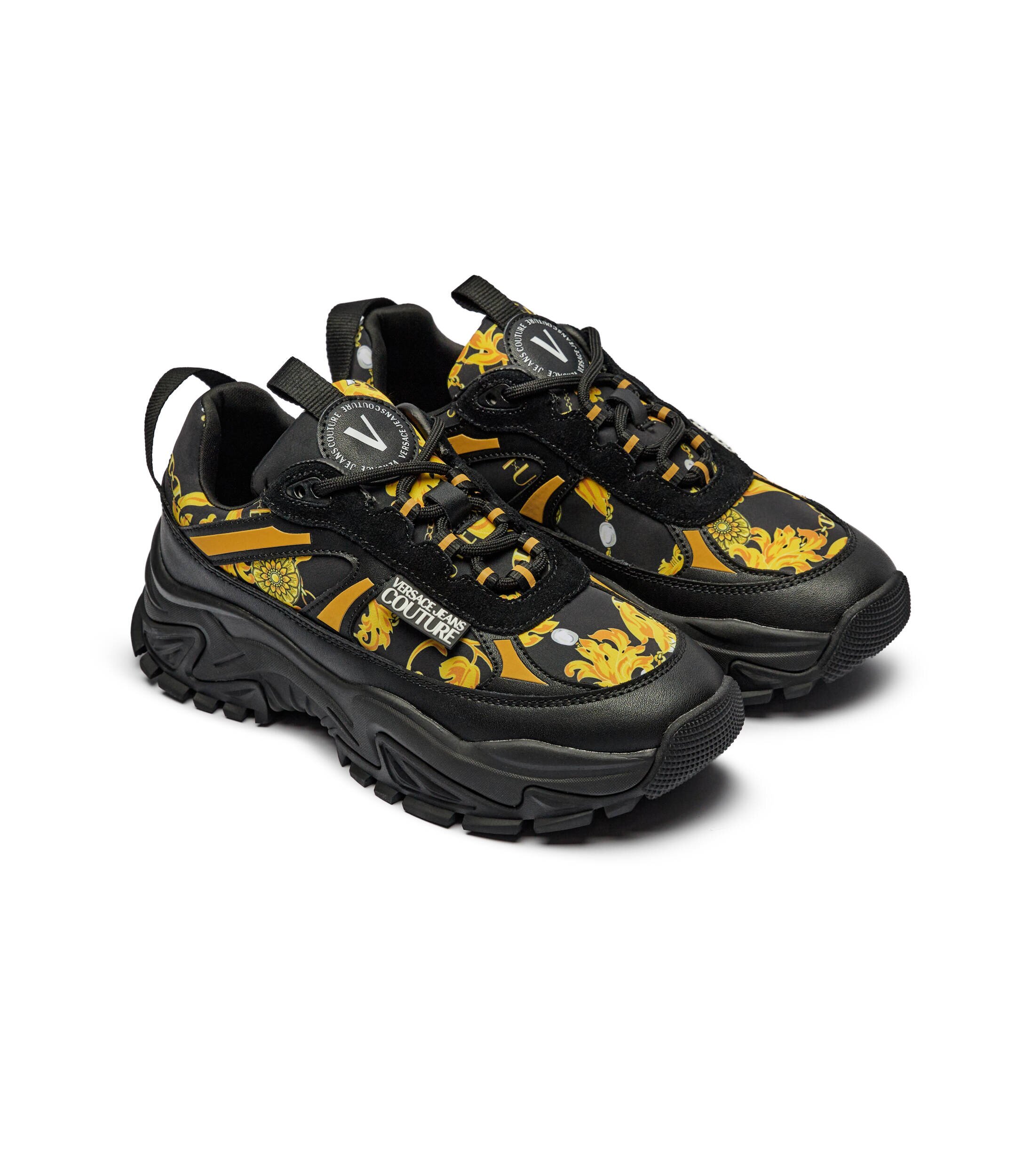 Versace Jeans Couture De piele sneakers Fondo Hiker
