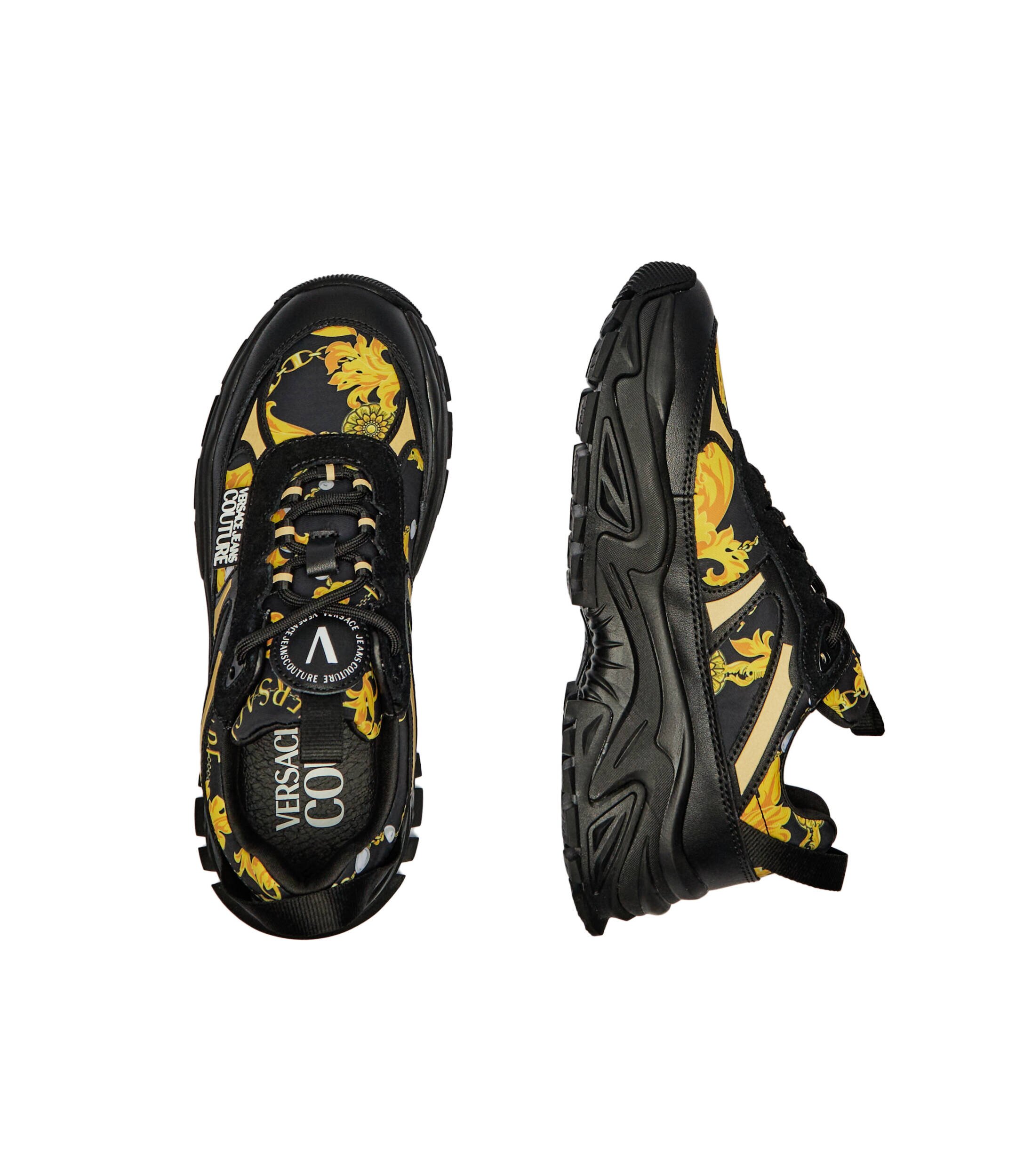 Versace Jeans Couture De piele sneakers Fondo Hiker