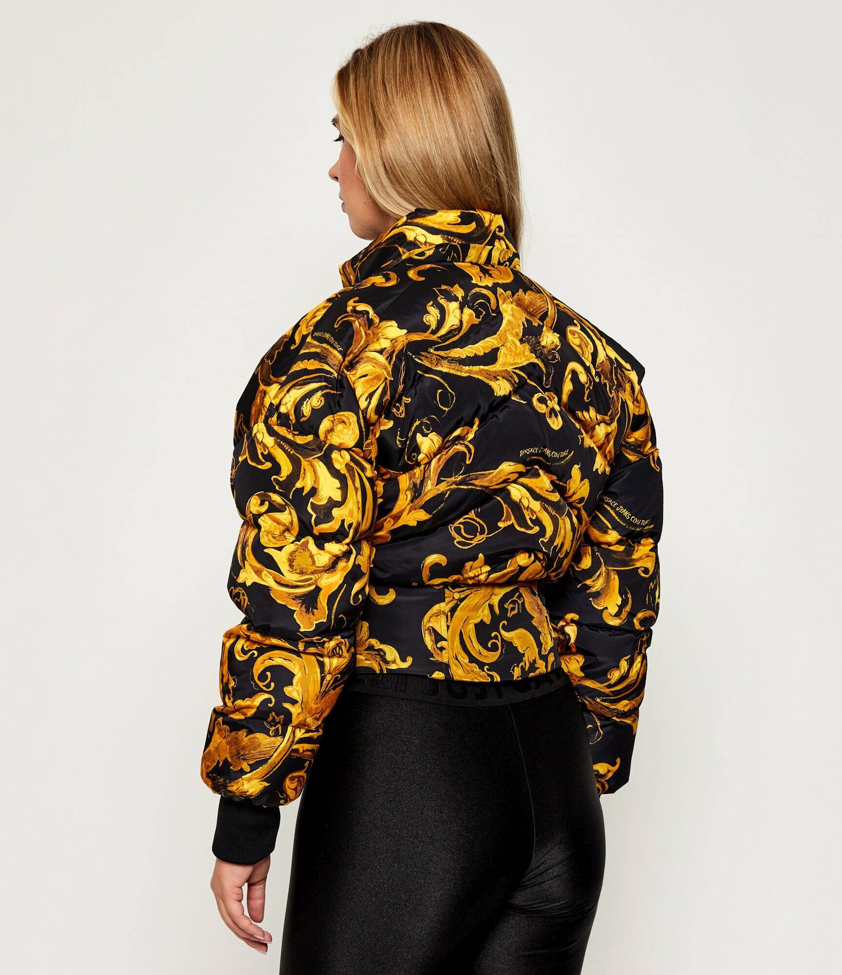 Versace Jeans Couture De puf geacă | Cropped Fit