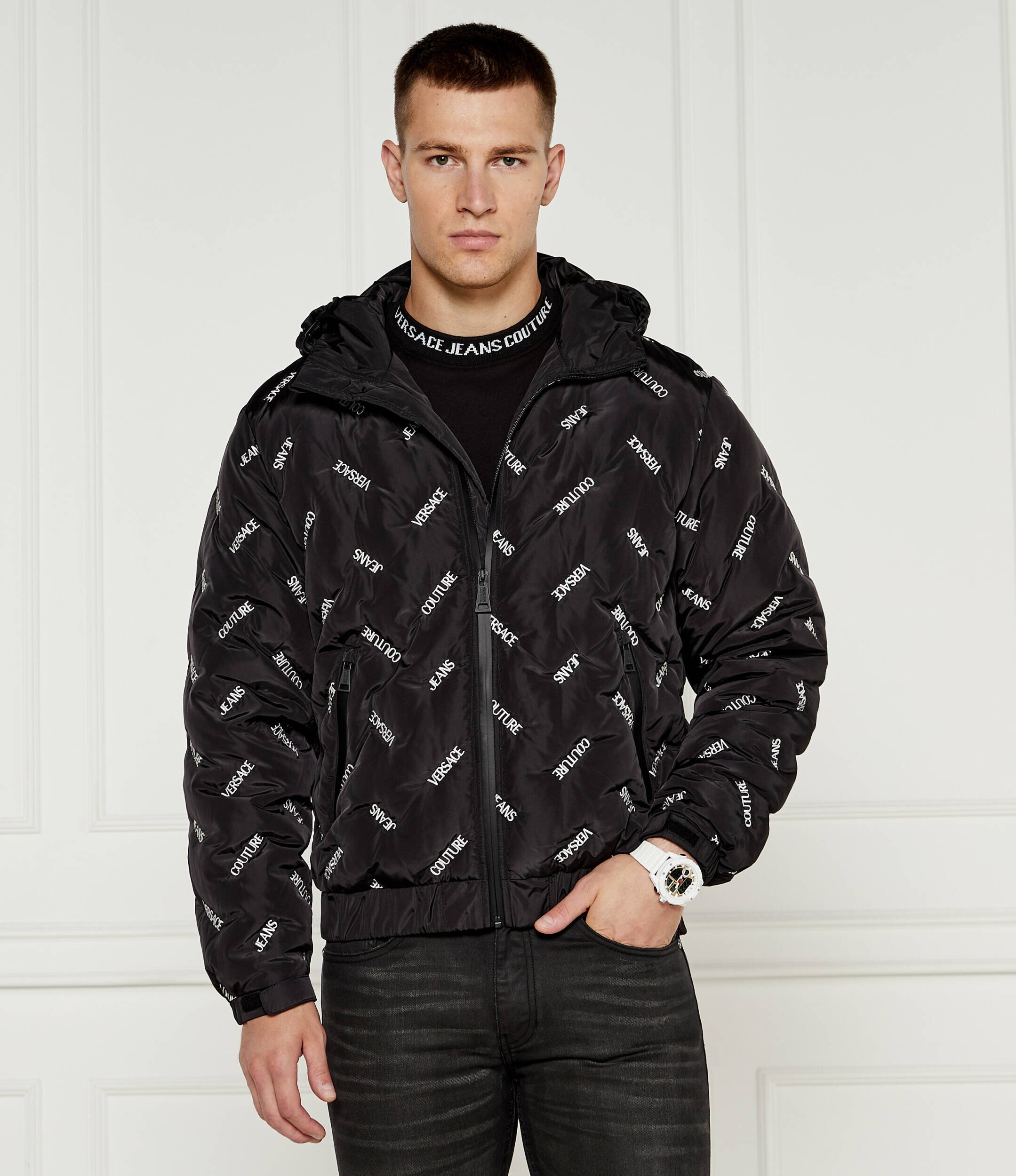 Versace Jeans Couture De puf geacă | Regular Fit
