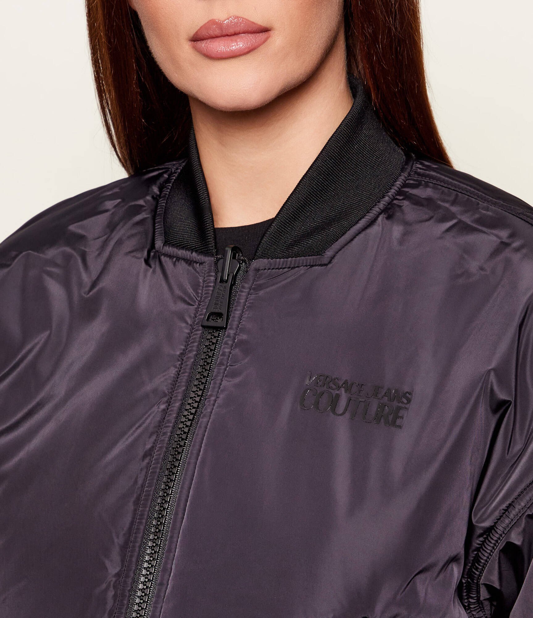 Versace Jeans Couture Geacă cu două fețe bomber BAROCCO ALL. | Cropped Fit