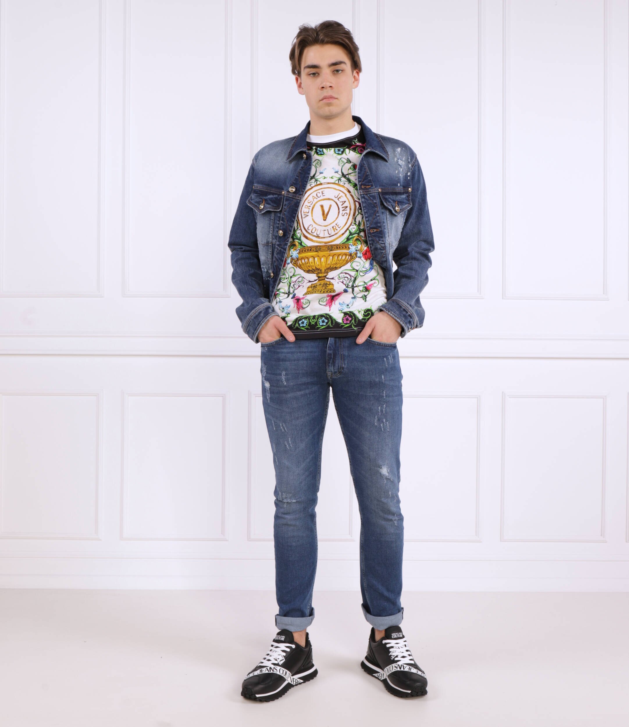 Versace Jeans Couture Geacă de blug | Regular Fit