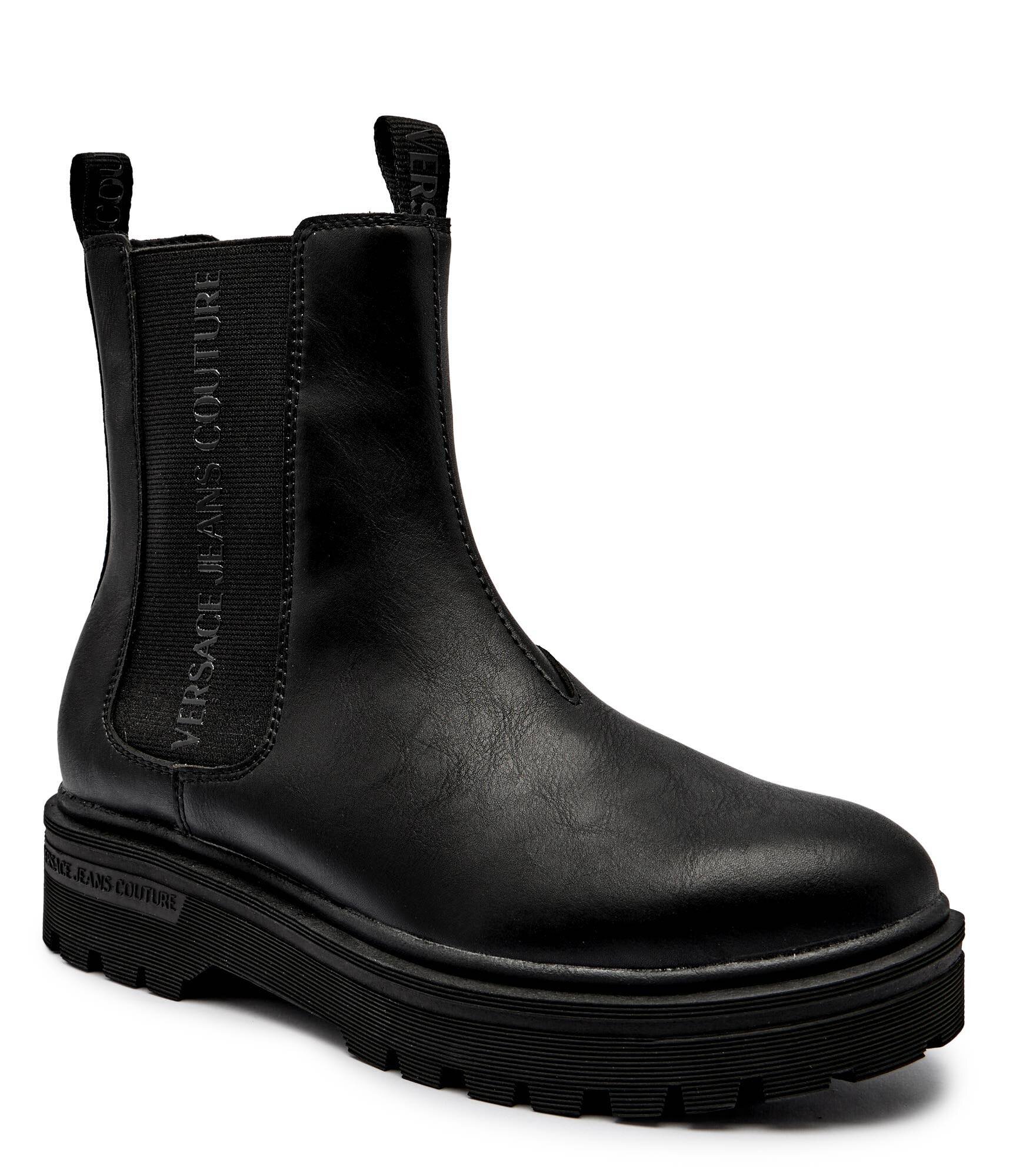 Versace Jeans Couture Ghete chelsea Syrius Dis. 47 cu adaos de piele