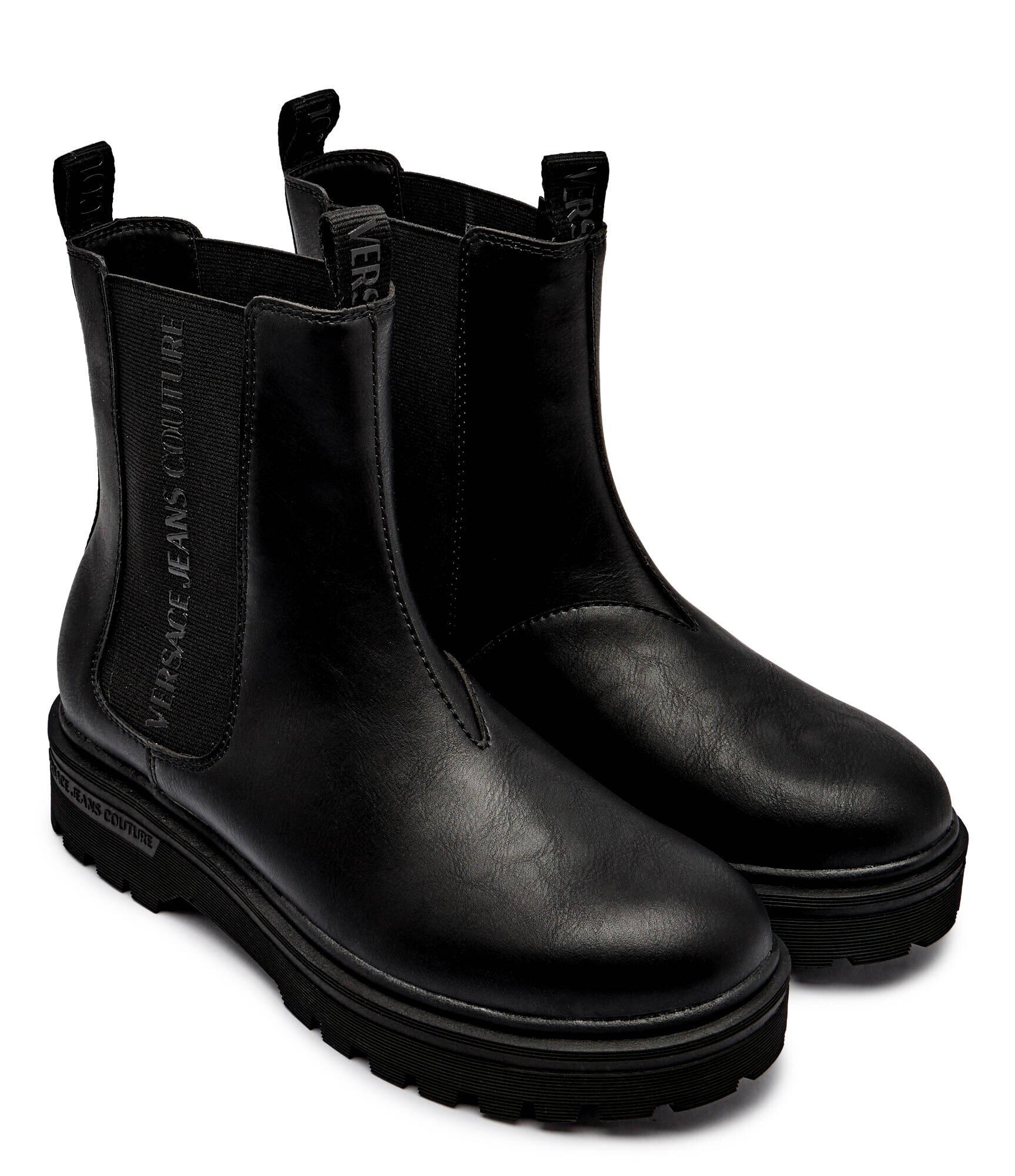 Versace Jeans Couture Ghete chelsea Syrius Dis. 47 cu adaos de piele