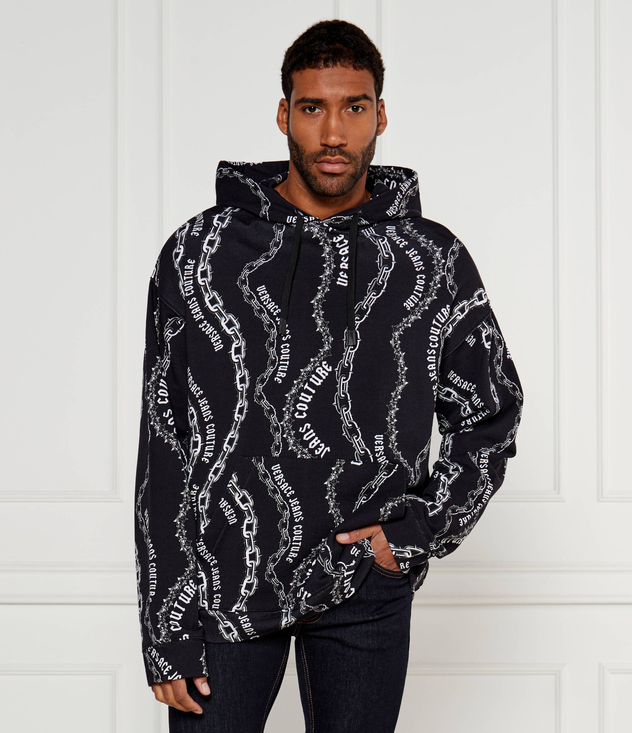 Versace Jeans Couture Hanorac | Loose fit