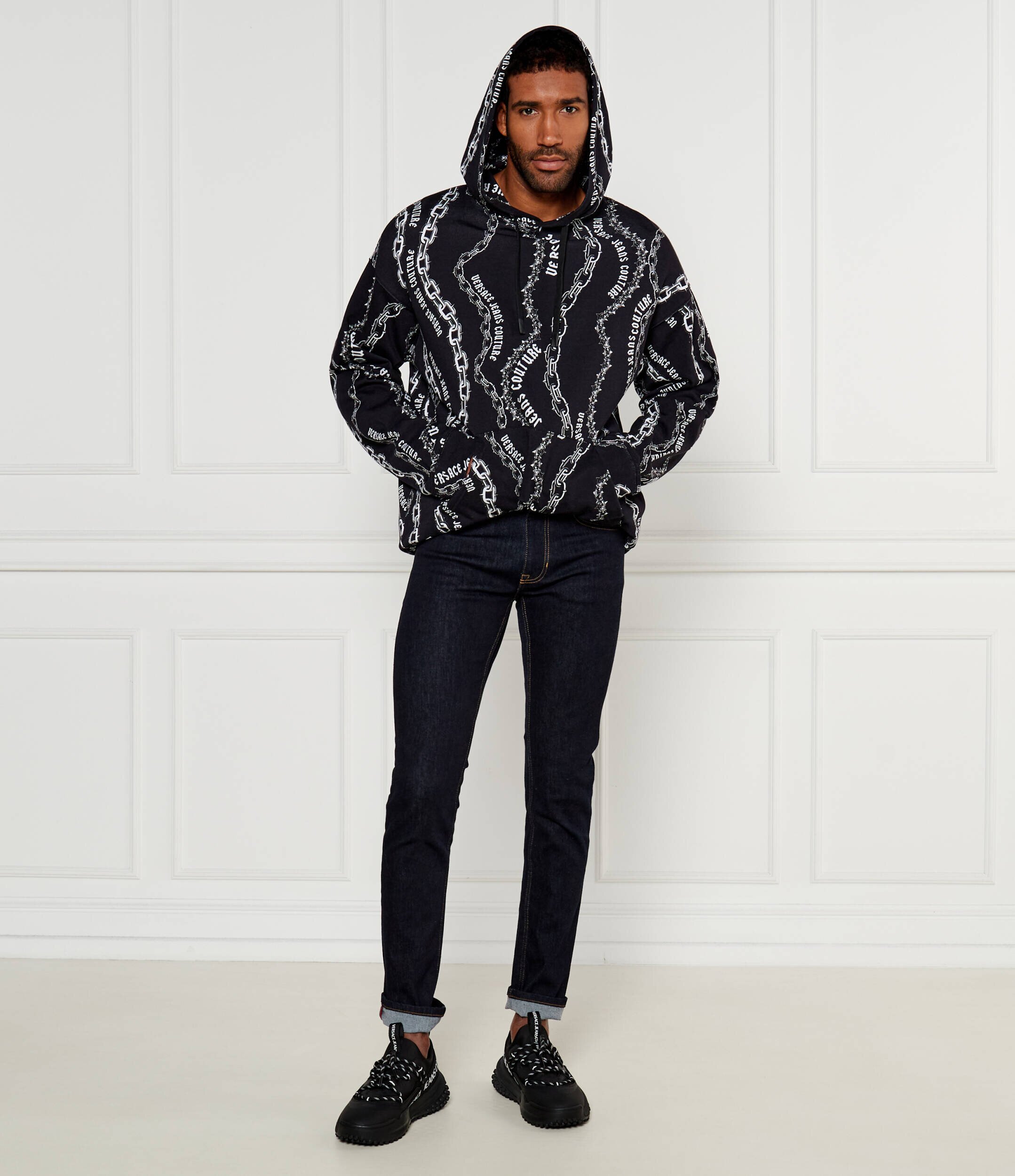 Versace Jeans Couture Hanorac | Loose fit