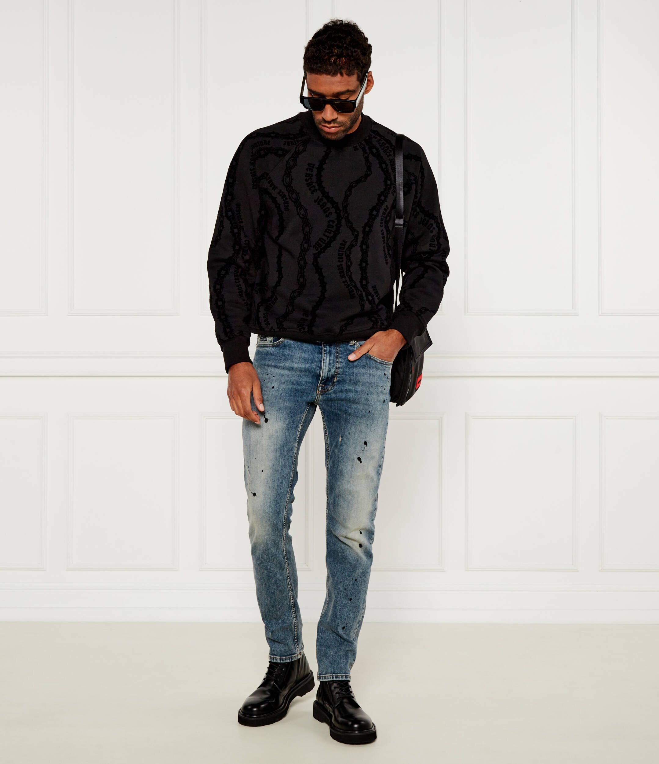 Versace Jeans Couture Hanorac | Relaxed fit