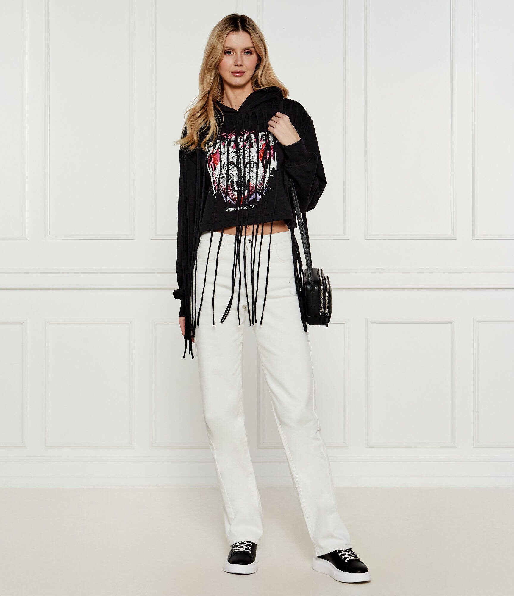 Versace Jeans Couture Hanorac SERIGRAFICHE | Regular Fit