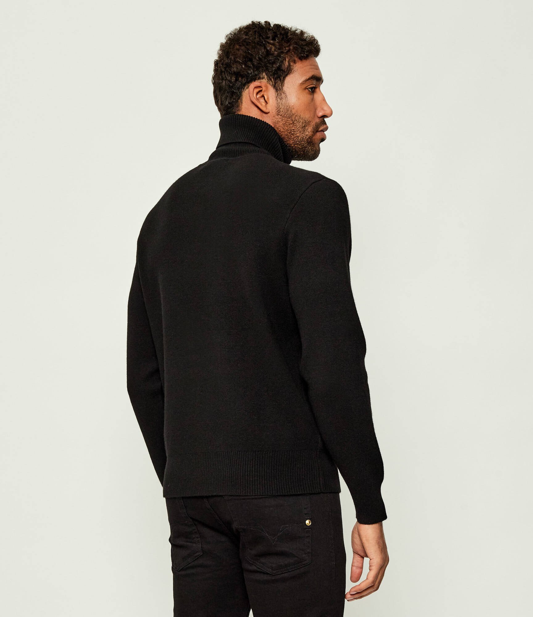 Versace Jeans Couture Maletă | Slim Fit cu adaos de lână și cașmir