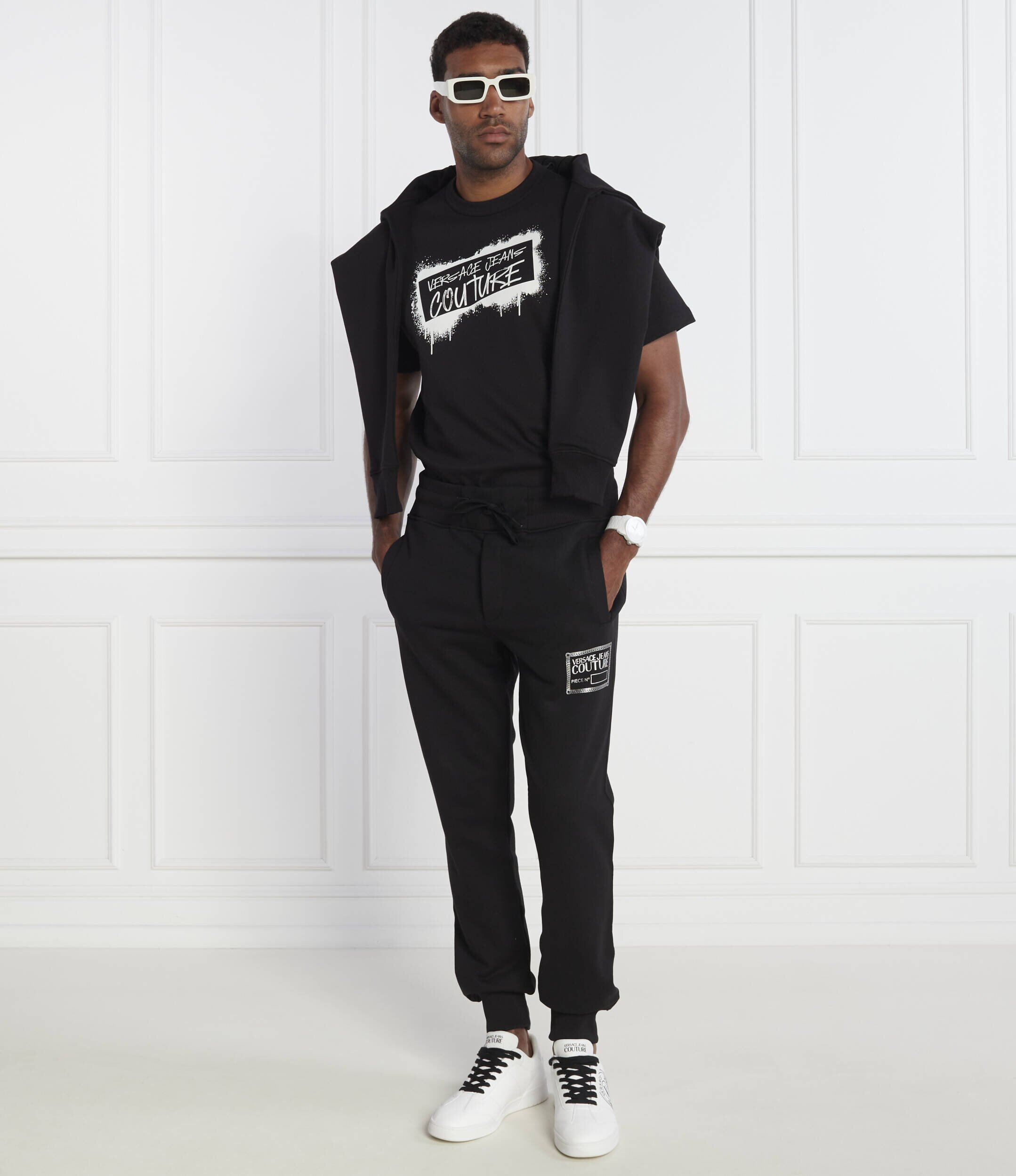 Versace Jeans Couture Pantaloni de trening | Oversize fit