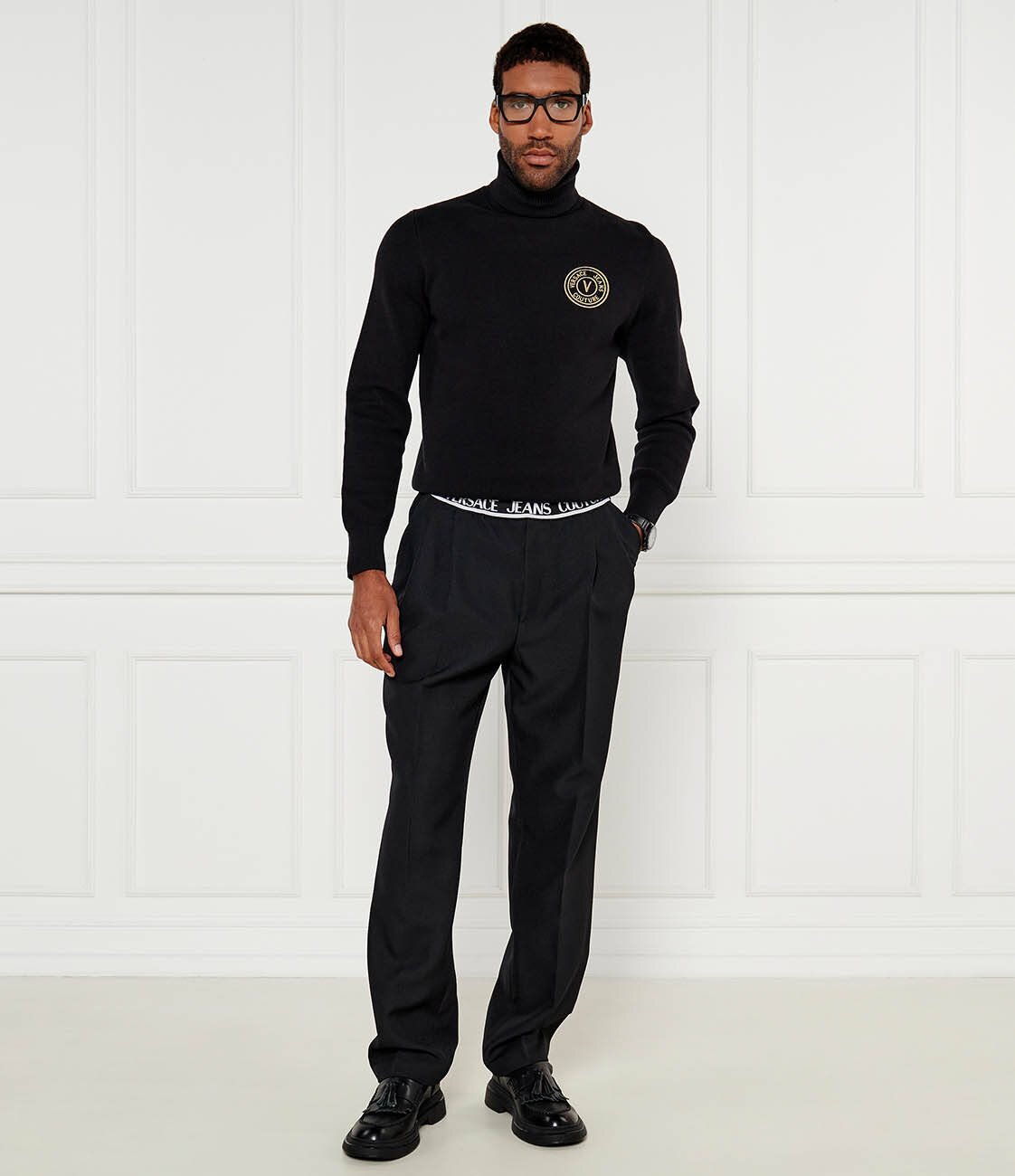 Versace Jeans Couture Pantaloni El Logo | Loose fit