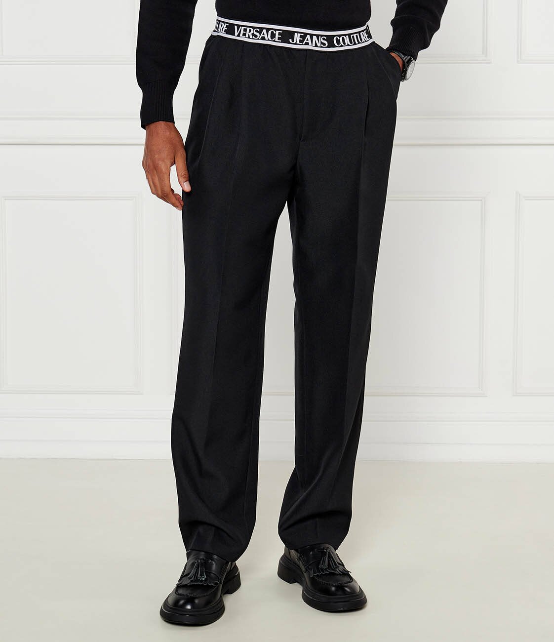 Versace Jeans Couture Pantaloni El Logo | Loose fit
