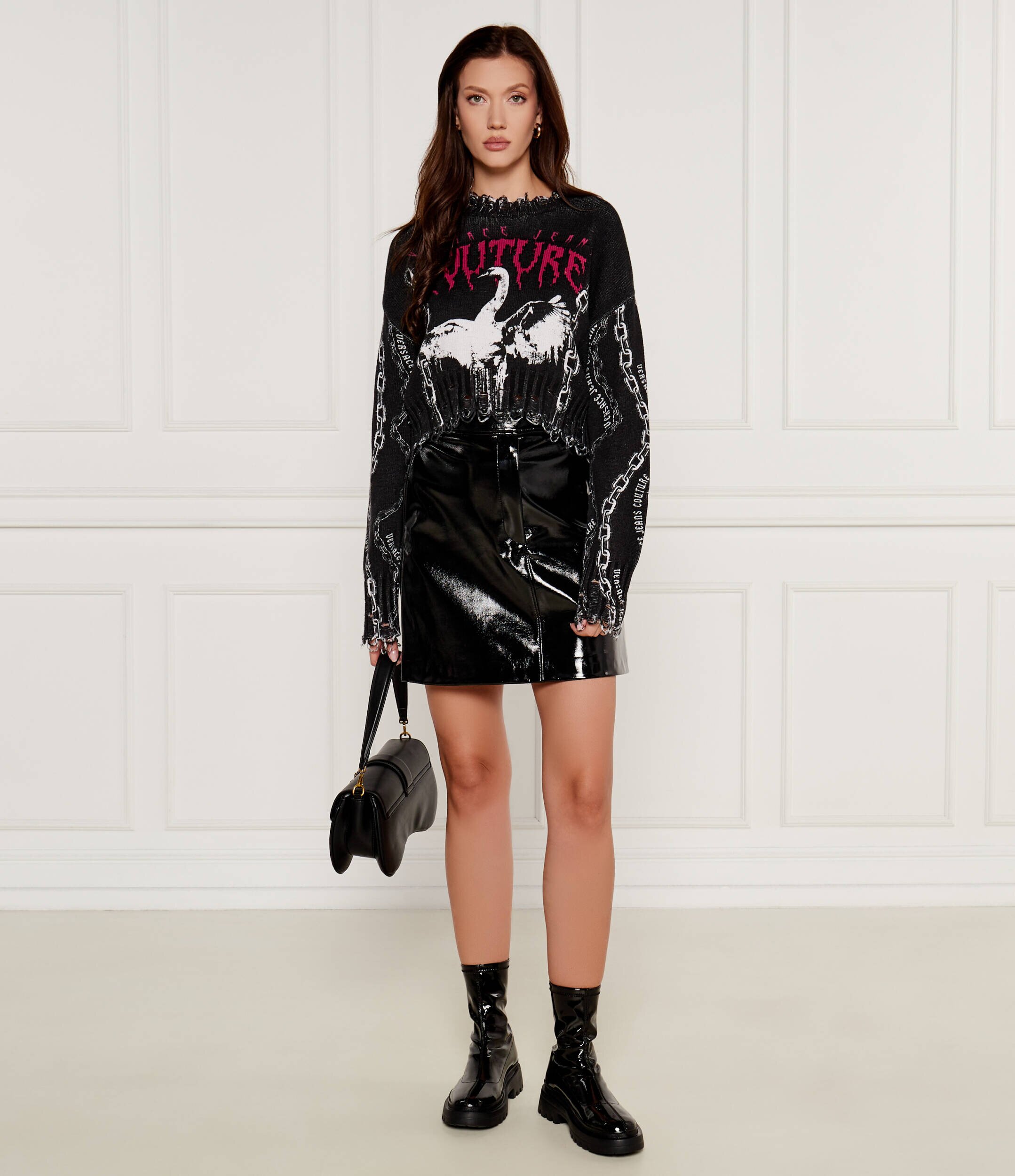 Versace Jeans Couture Pulover | Cropped Fit