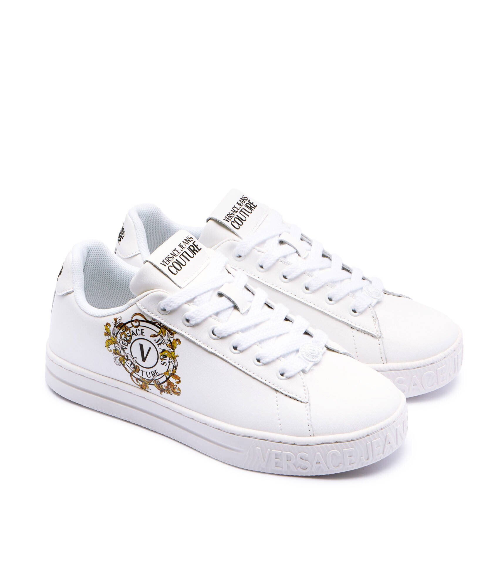 Versace Jeans Couture Sneakers Court 88 cu adaos de piele