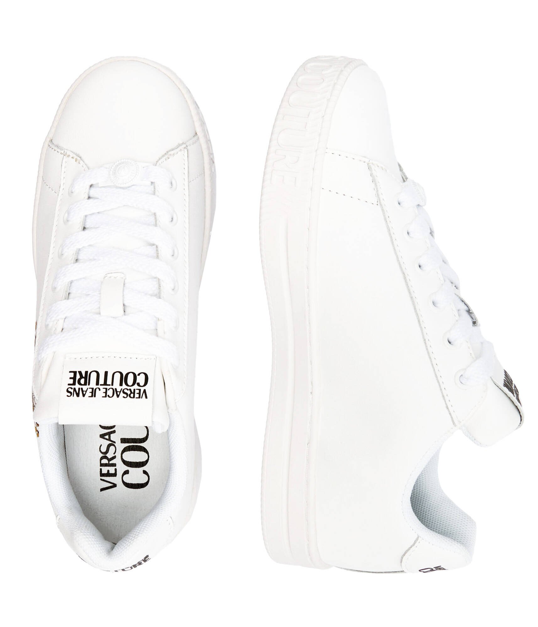 Versace Jeans Couture Sneakers Court 88 cu adaos de piele