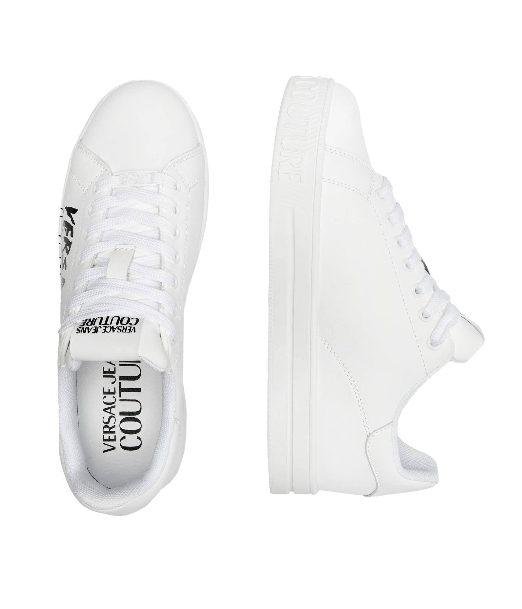 Versace Jeans Couture Sneakers cu adaos de piele
