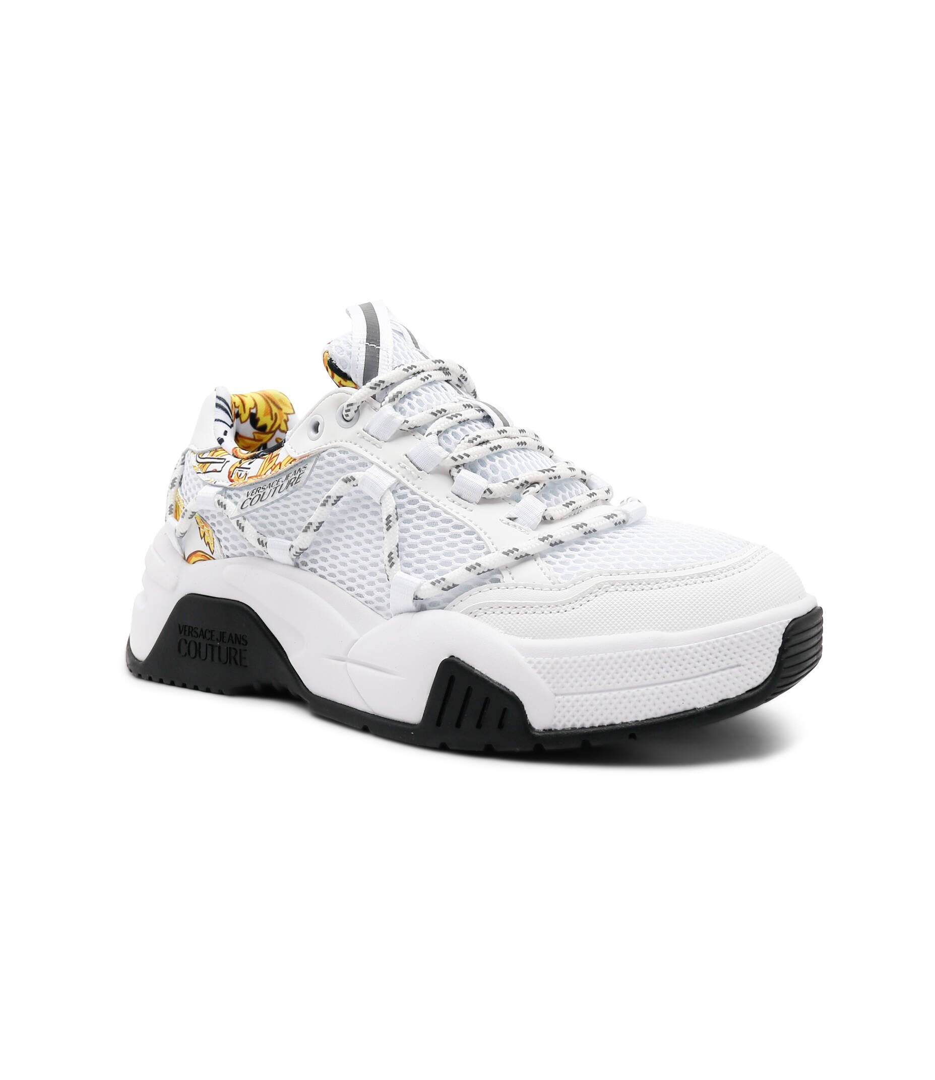 Versace Jeans Couture Sneakers cu adaos de piele