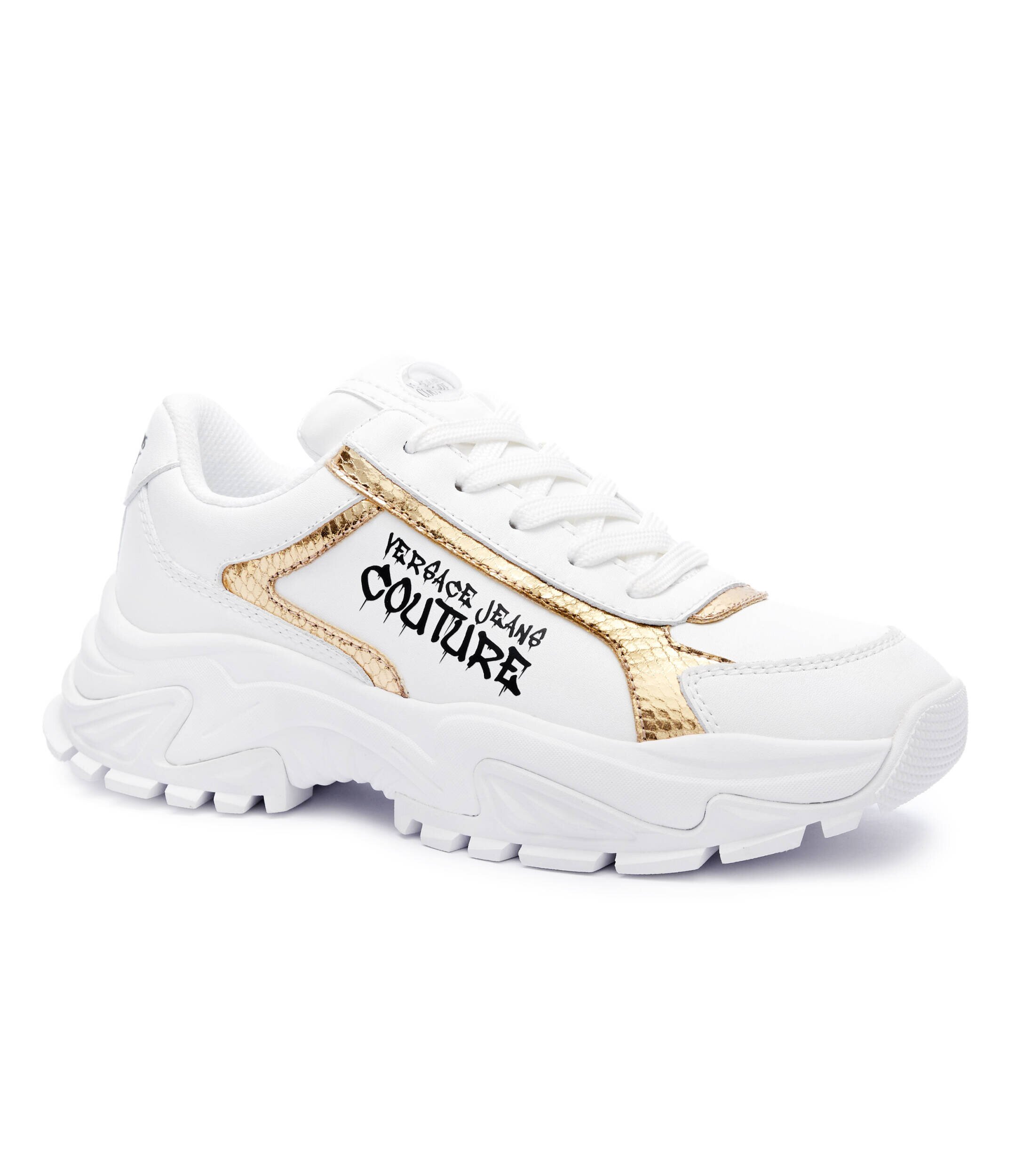 Versace Jeans Couture Sneakers cu adaos de piele