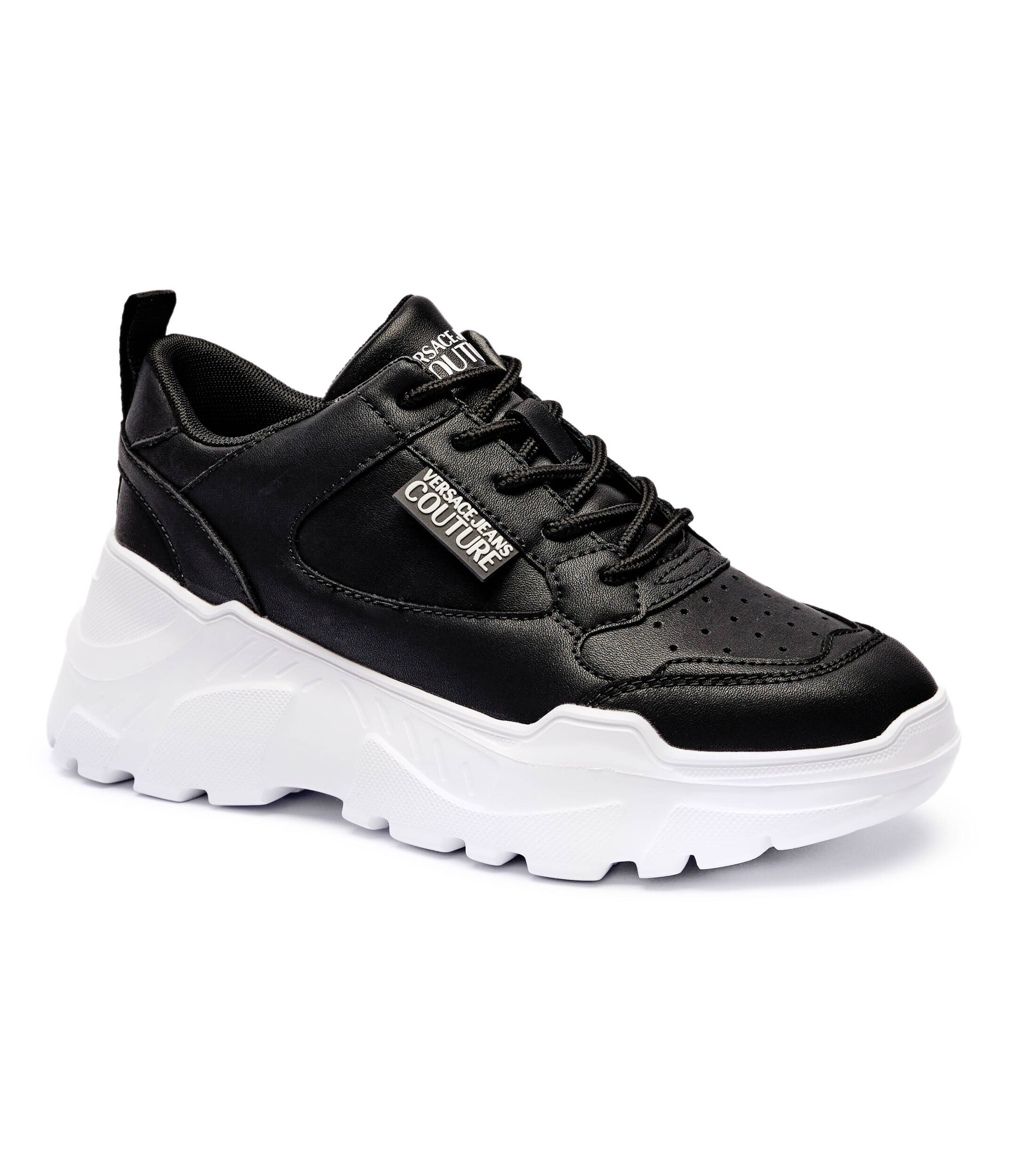 Versace Jeans Couture Sneakers cu adaos de piele