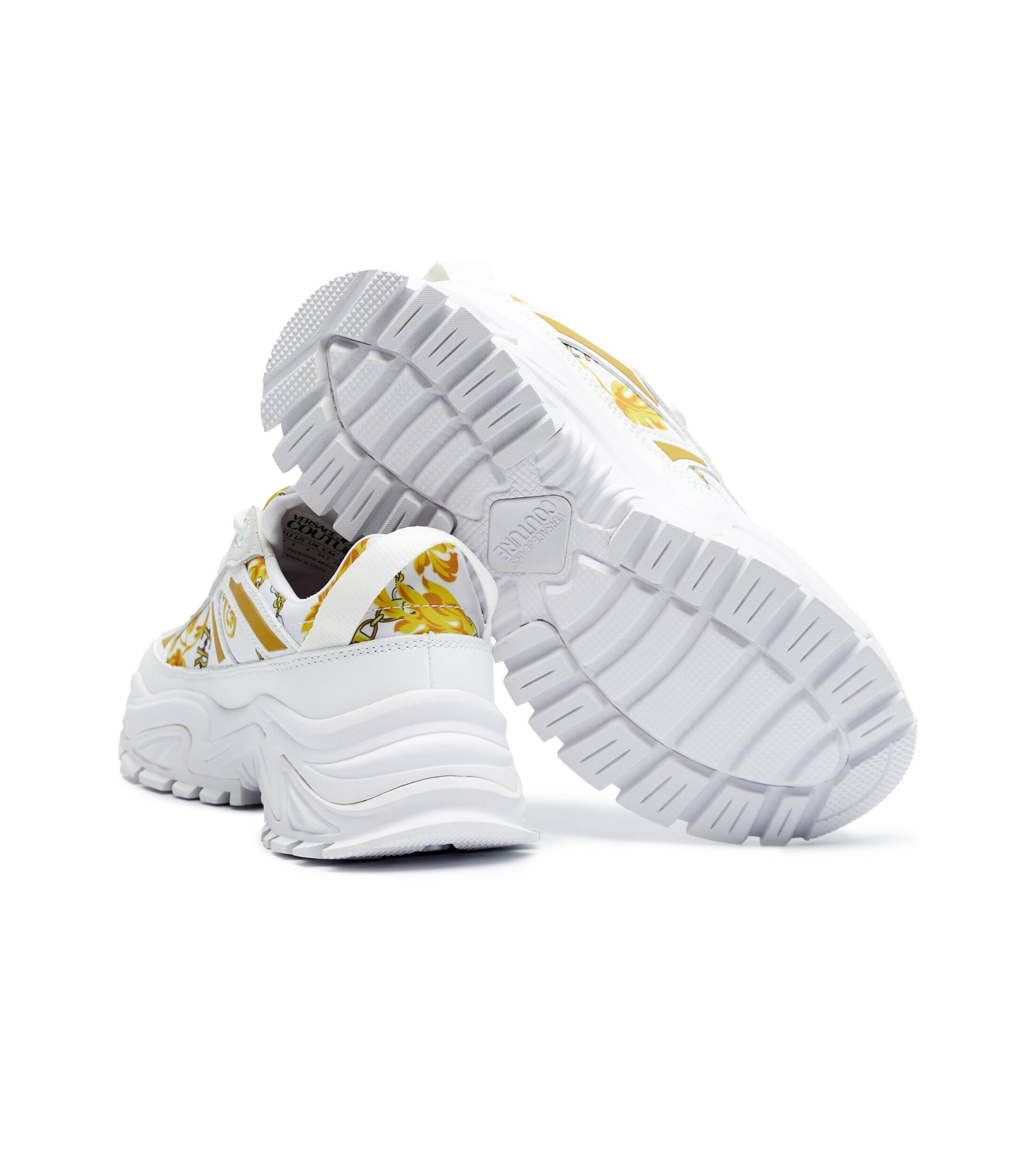 Versace Jeans Couture Sneakers cu adaos de piele