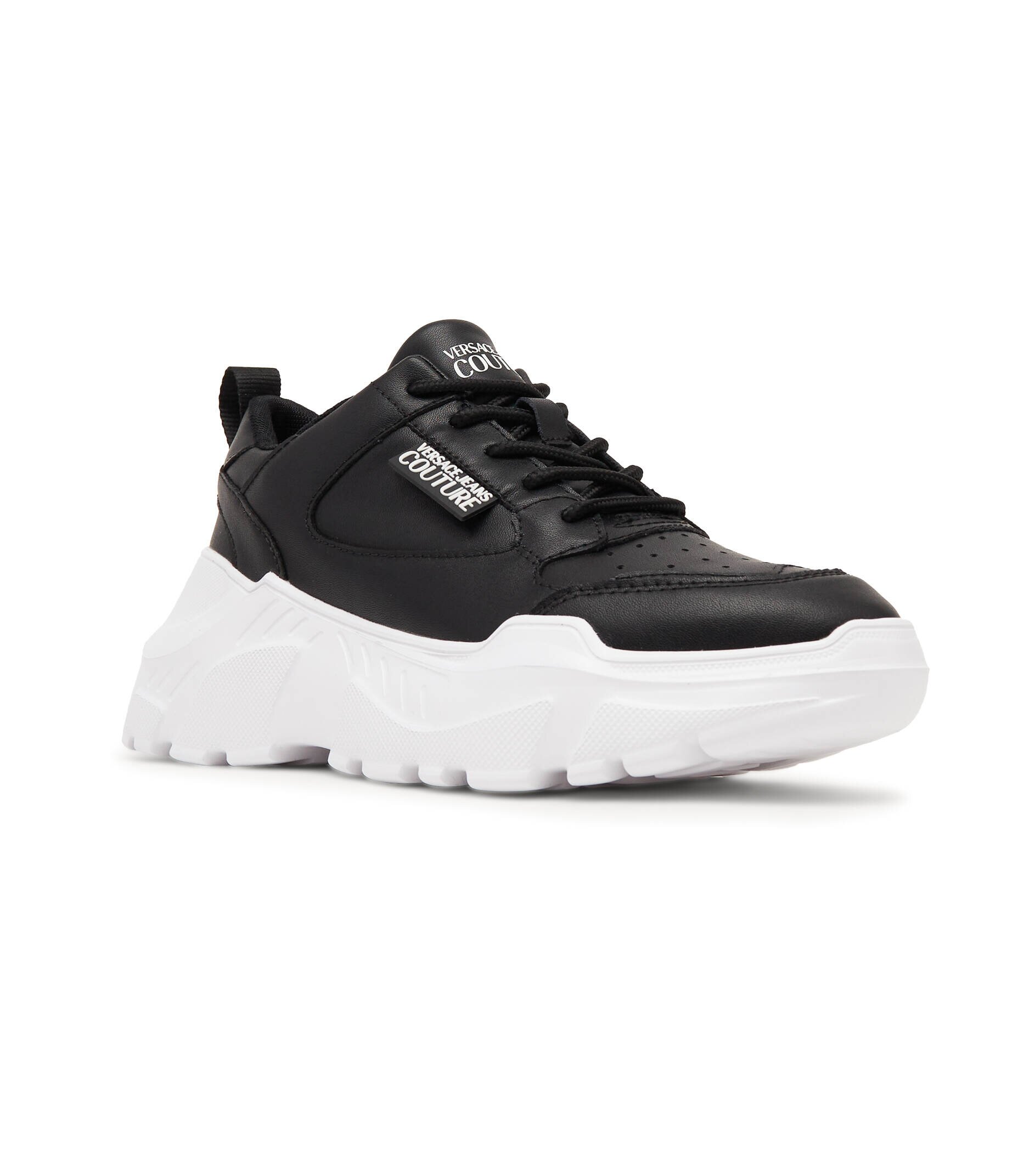 Versace Jeans Couture Sneakers cu adaos de piele