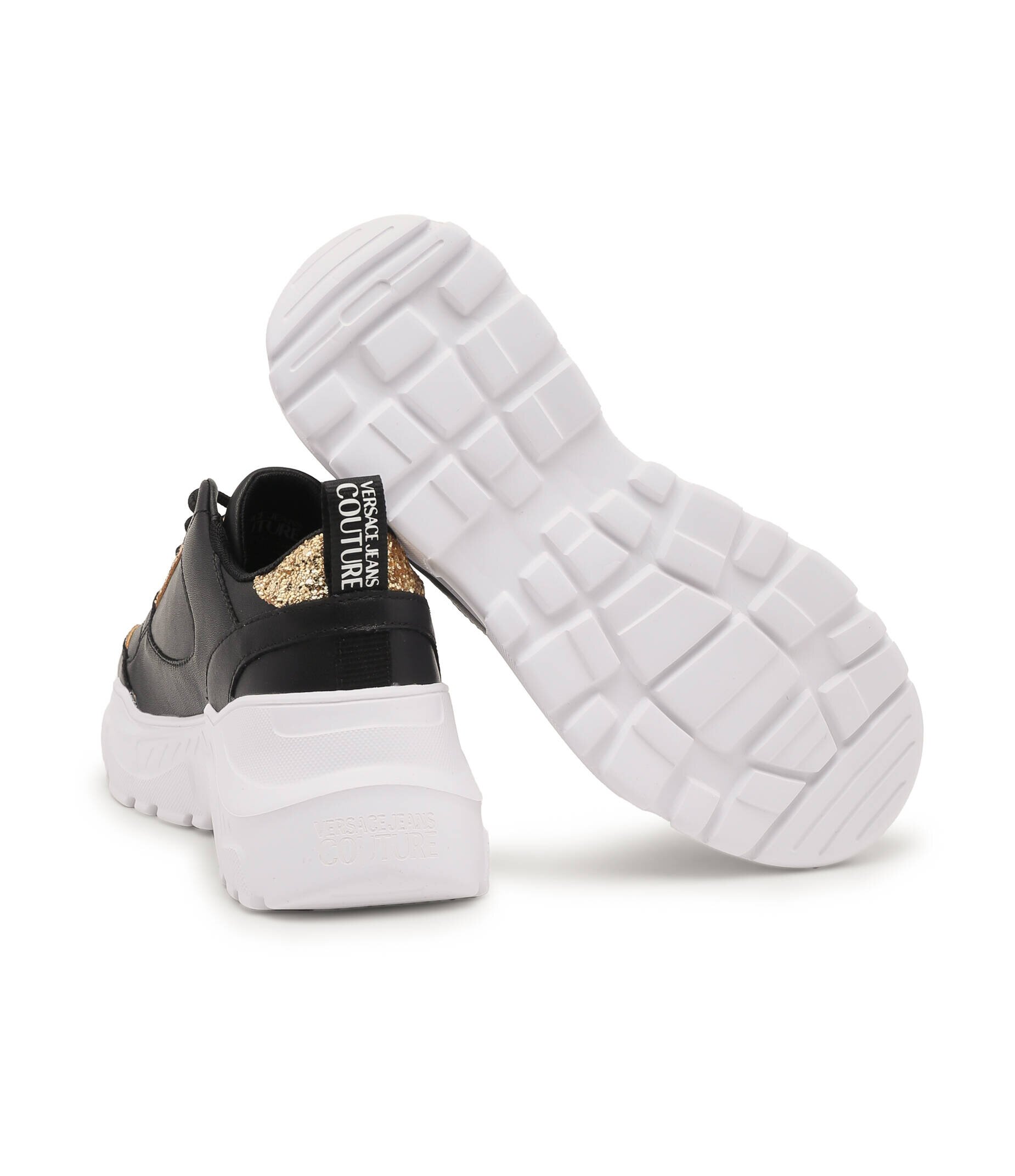 Versace Jeans Couture Sneakers cu adaos de piele