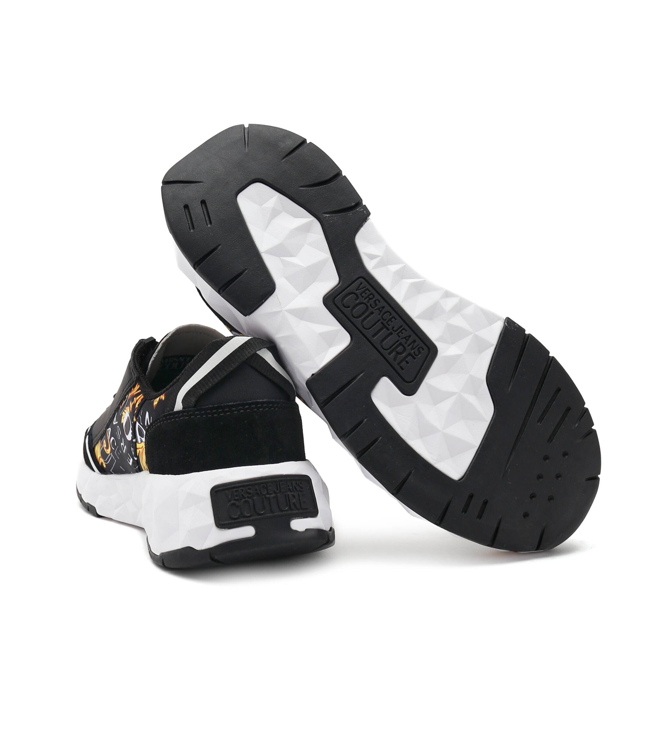 Versace Jeans Couture Sneakers cu adaos de piele