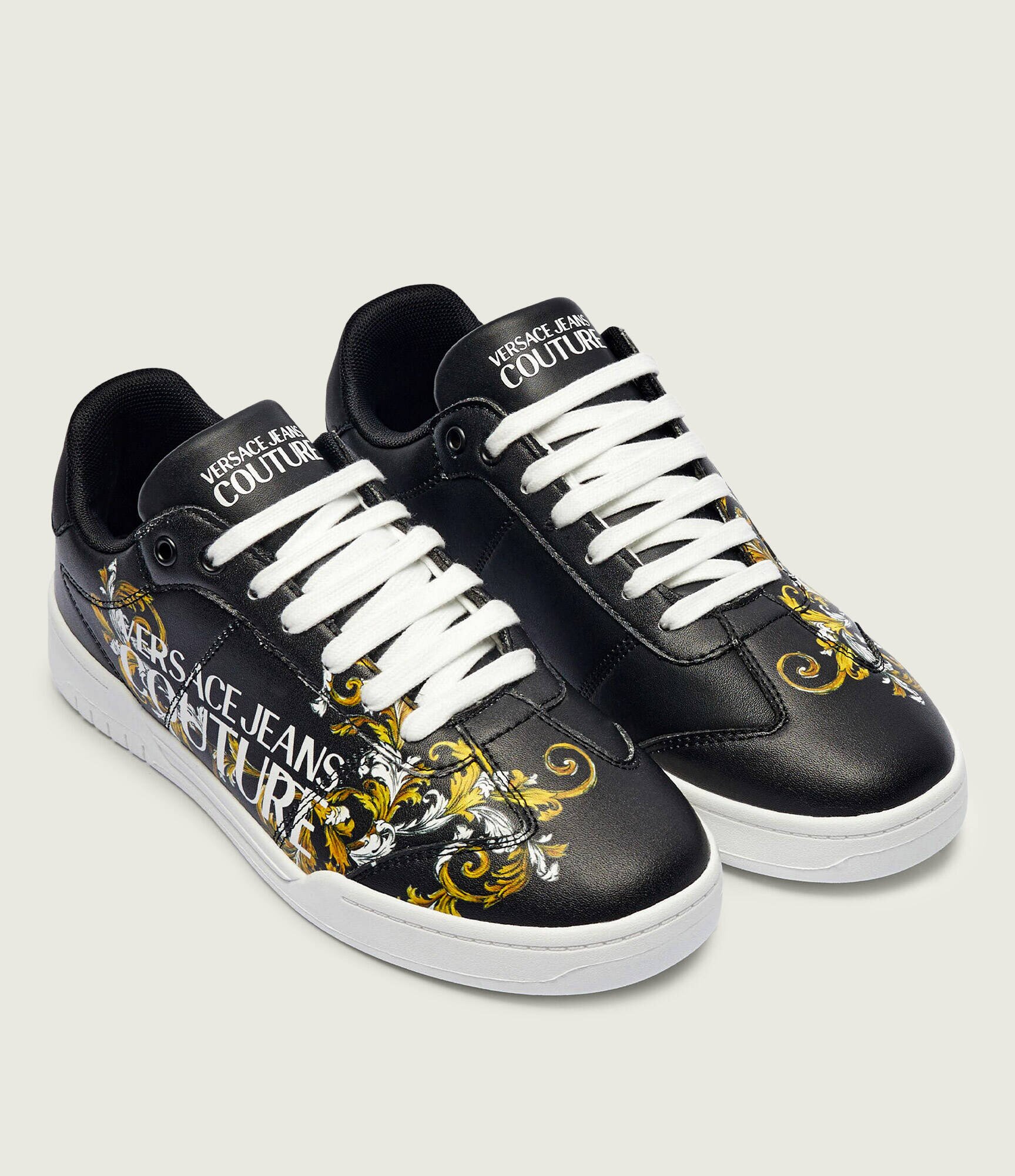 Versace Jeans Couture Sneakers Fondo Brooklyn cu adaos de piele