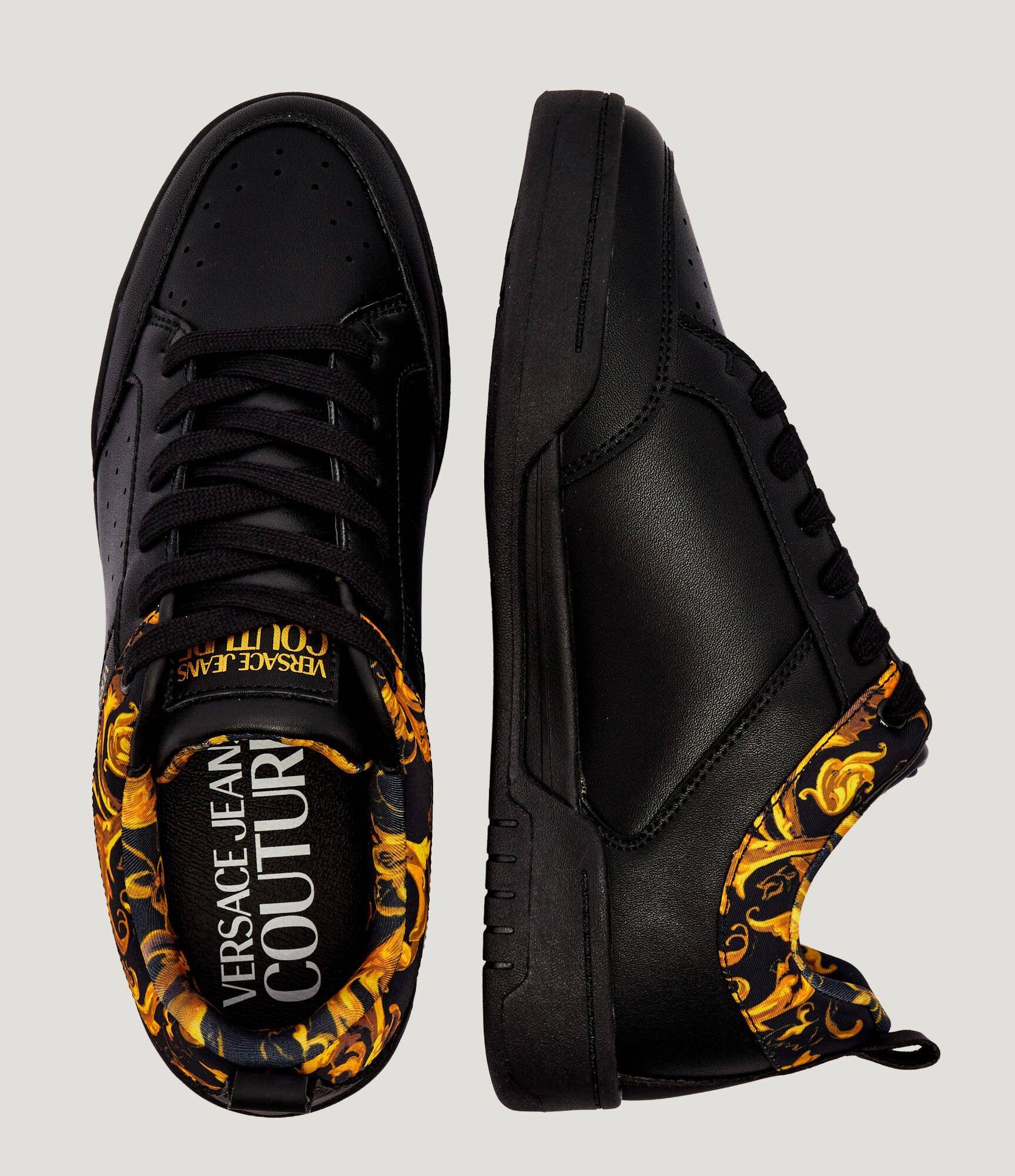 Versace Jeans Couture Sneakers FONDO BROOKLYN DIS. 63 cu adaos de piele