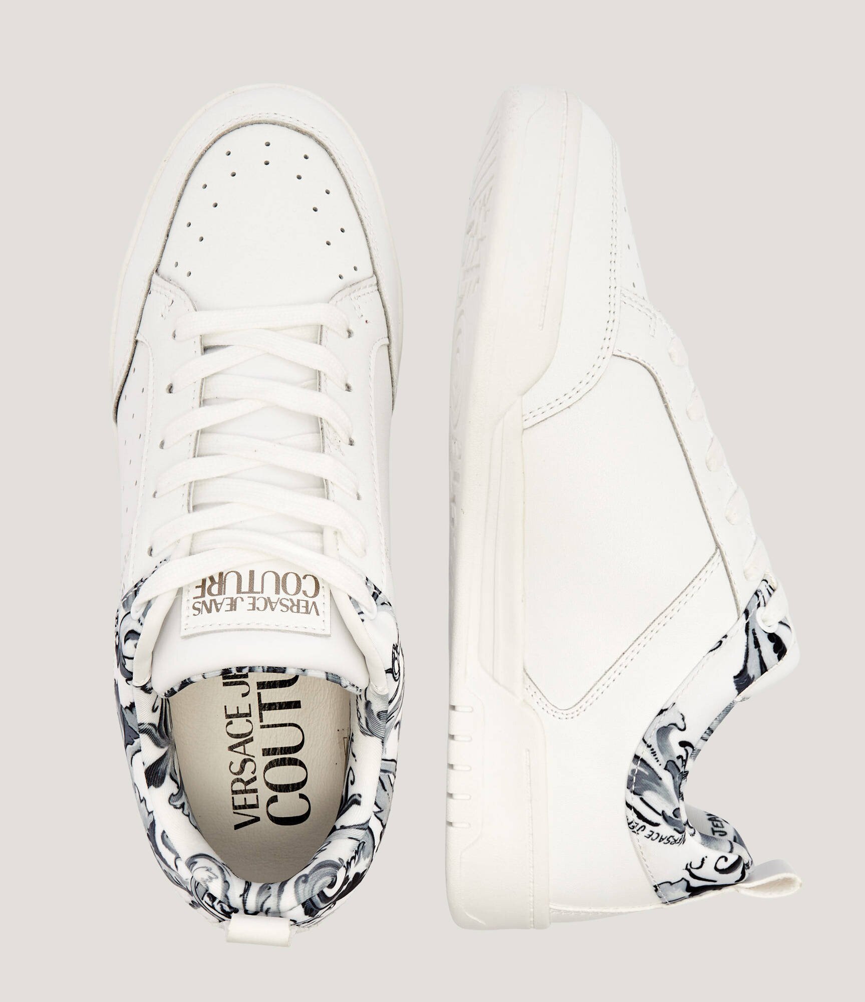 Versace Jeans Couture Sneakers FONDO BROOKLYN DIS. 63 cu adaos de piele