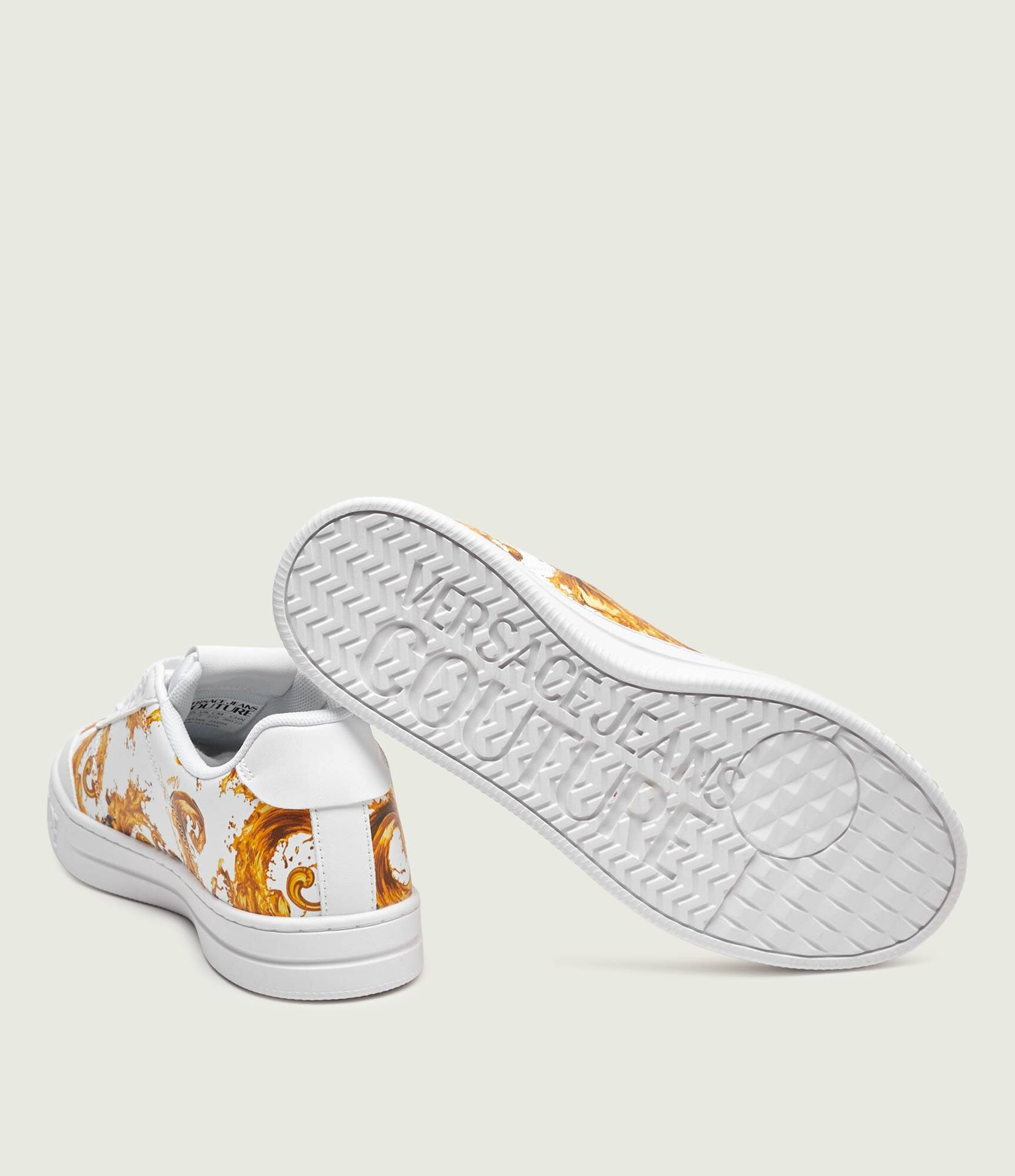 Versace Jeans Couture Sneakers FONDO COURT 88 DIS. SK6 cu adaos de piele