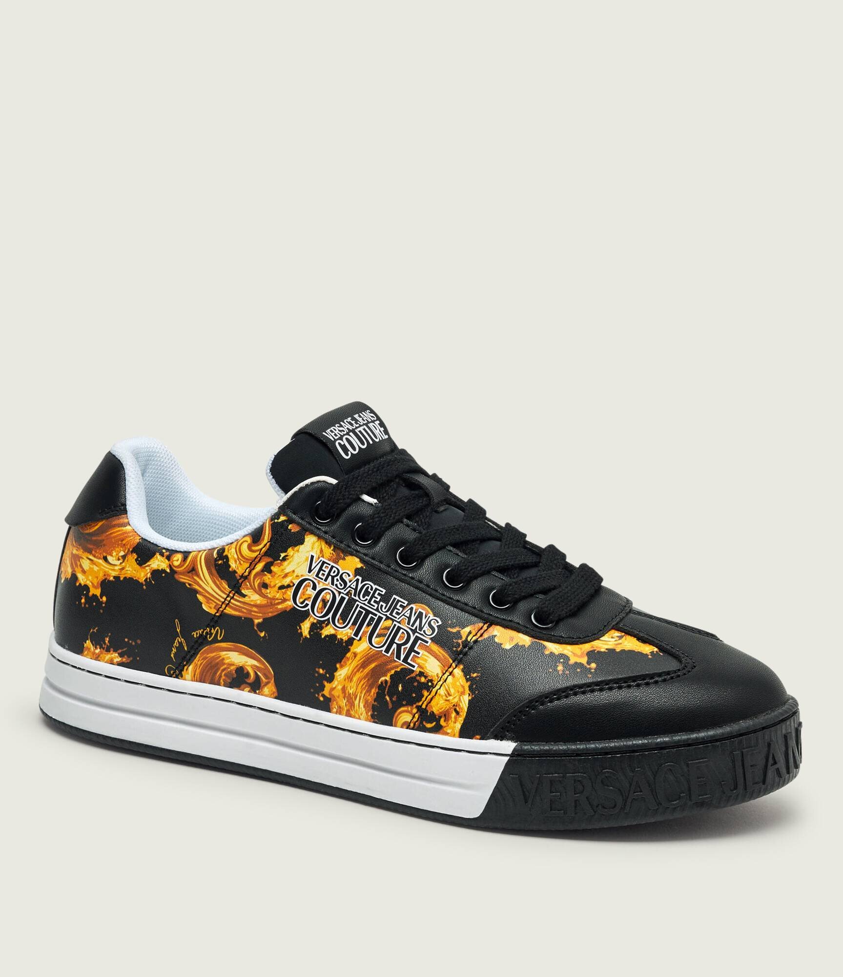 Versace Jeans Couture Sneakers FONDO COURT 88 DIS. SK6 cu adaos de piele