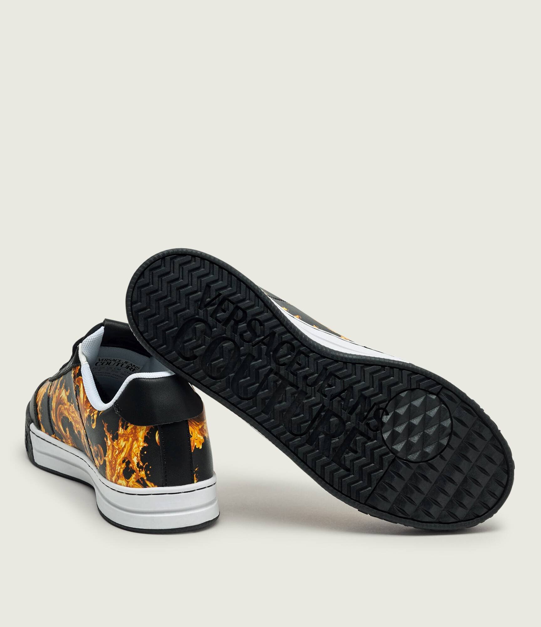 Versace Jeans Couture Sneakers FONDO COURT 88 DIS. SK6 cu adaos de piele