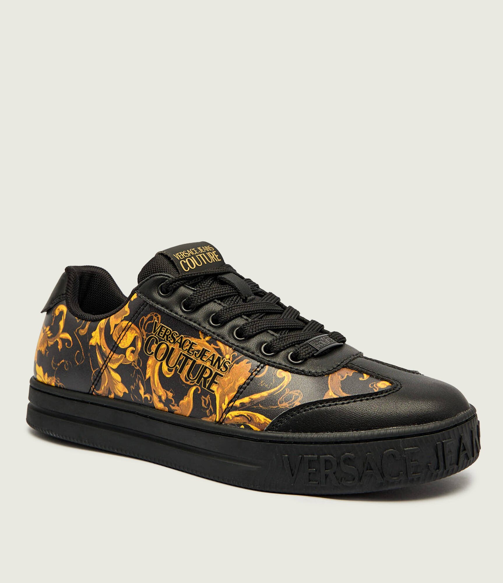 Versace Jeans Couture Sneakers FONDO COURT 88 DIS. SK6 cu adaos de piele