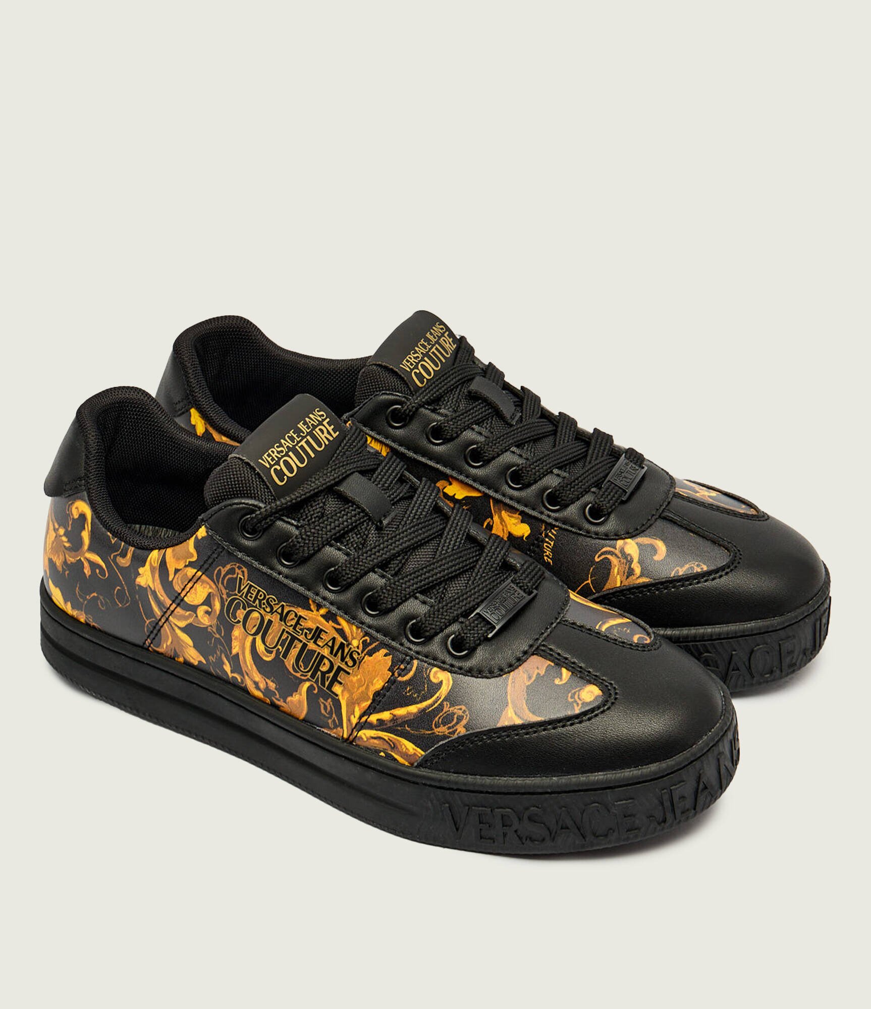 Versace Jeans Couture Sneakers FONDO COURT 88 DIS. SK6 cu adaos de piele