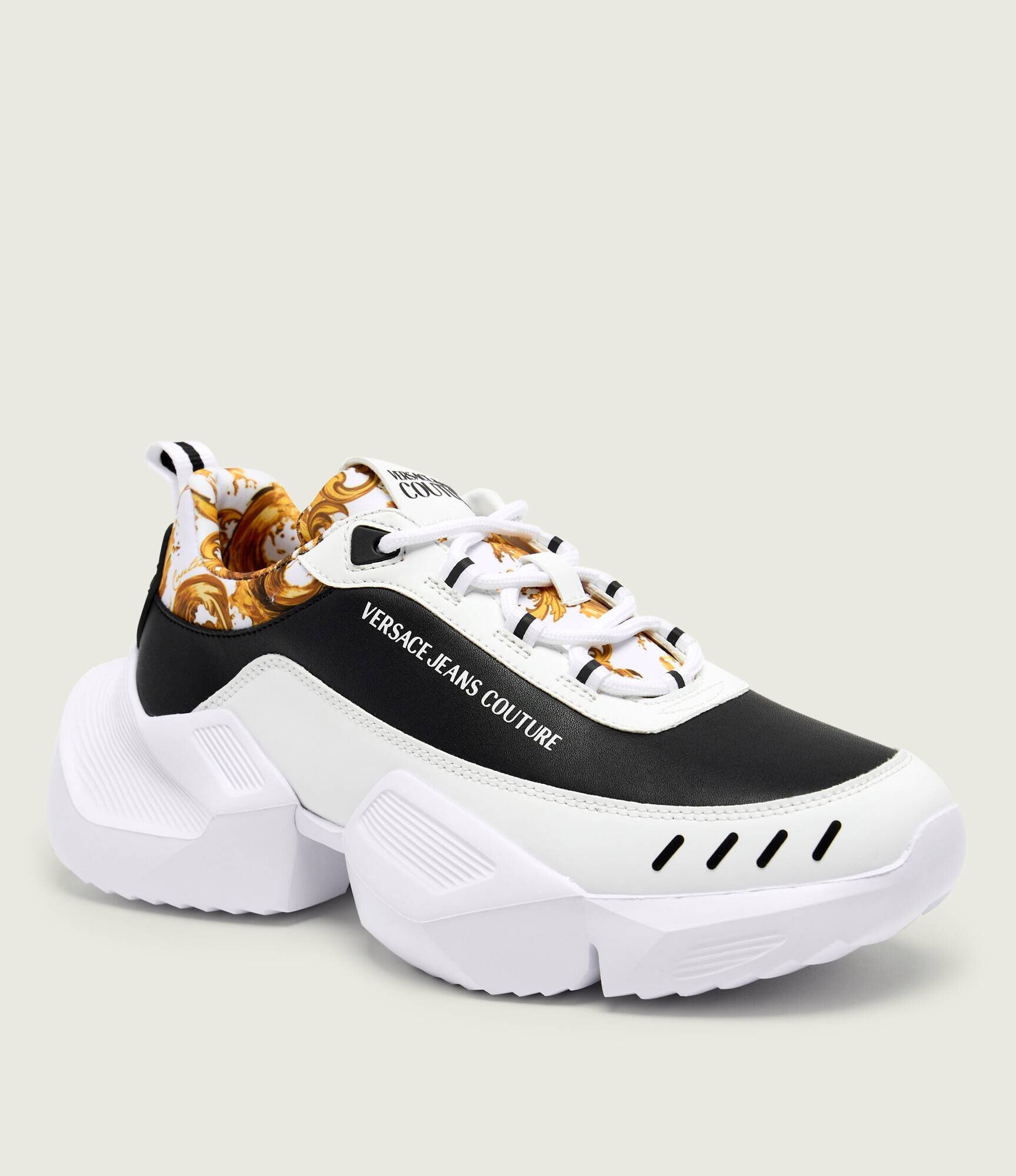 Versace Jeans Couture Sneakers FONDO GRAVITY DIS. SU5 cu adaos de piele