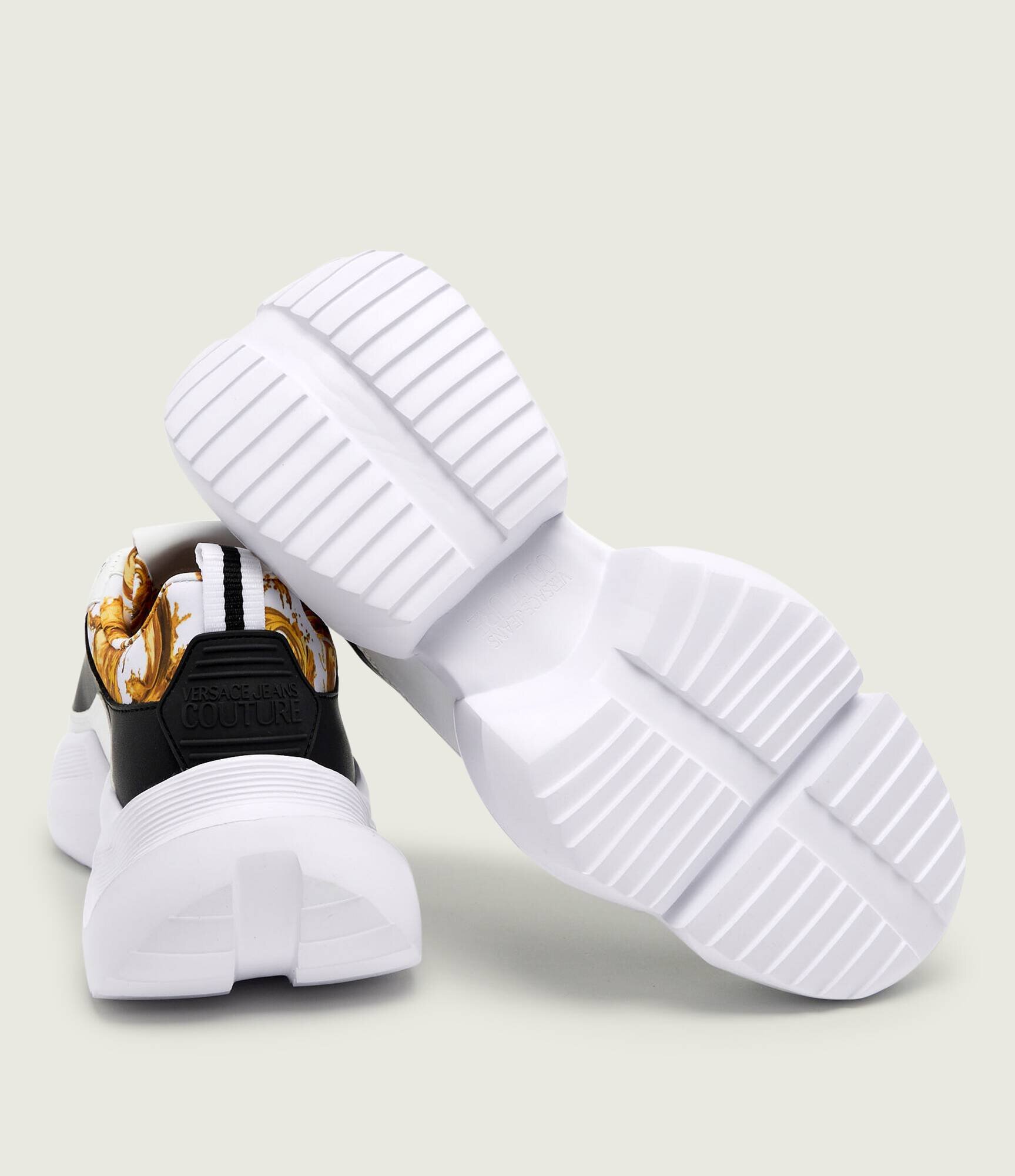 Versace Jeans Couture Sneakers FONDO GRAVITY DIS. SU5 cu adaos de piele