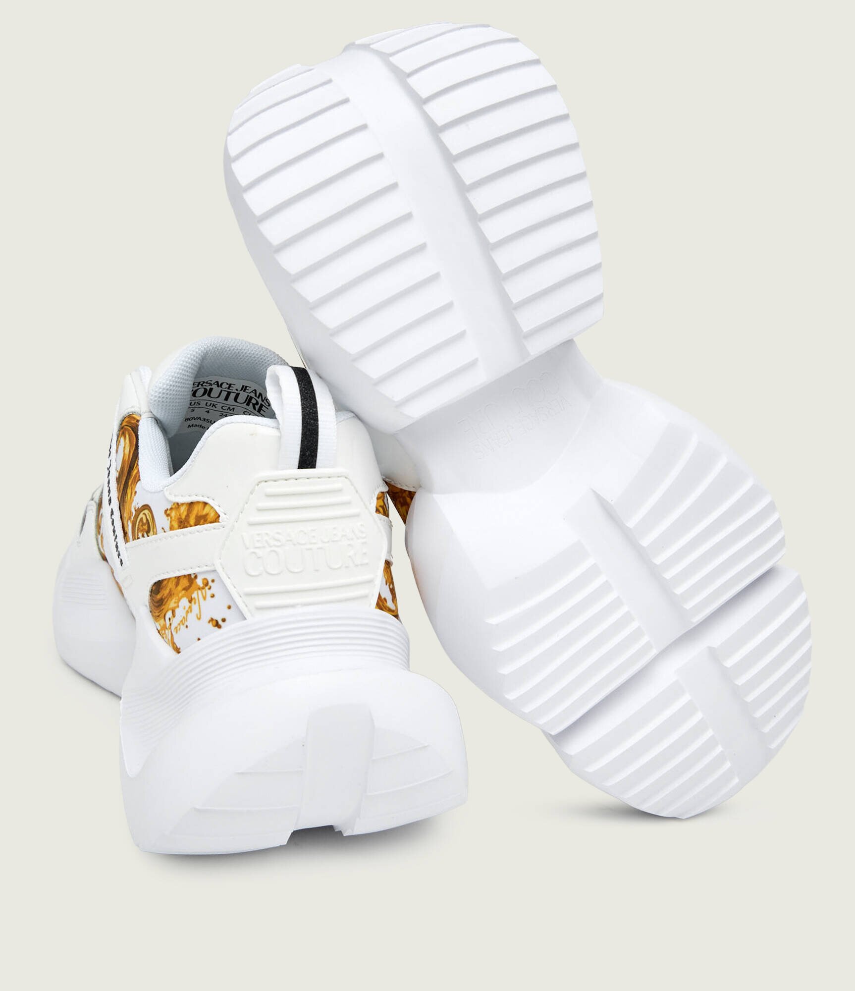 Versace Jeans Couture Sneakers FONDO GRAVITY DIS. SU7 cu adaos de piele