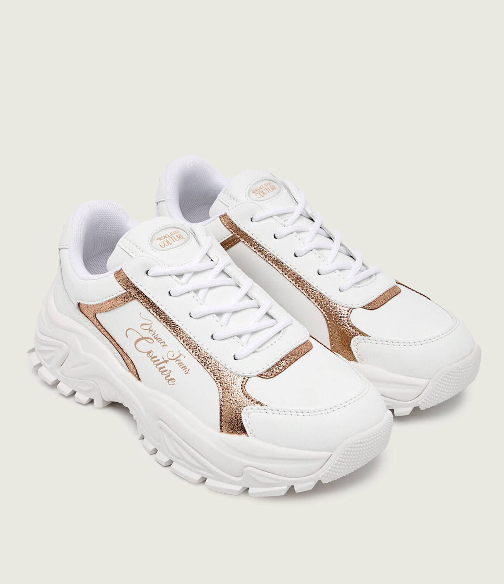 Versace Jeans Couture Sneakers FONDO HIKER DIS. SV6 cu adaos de piele