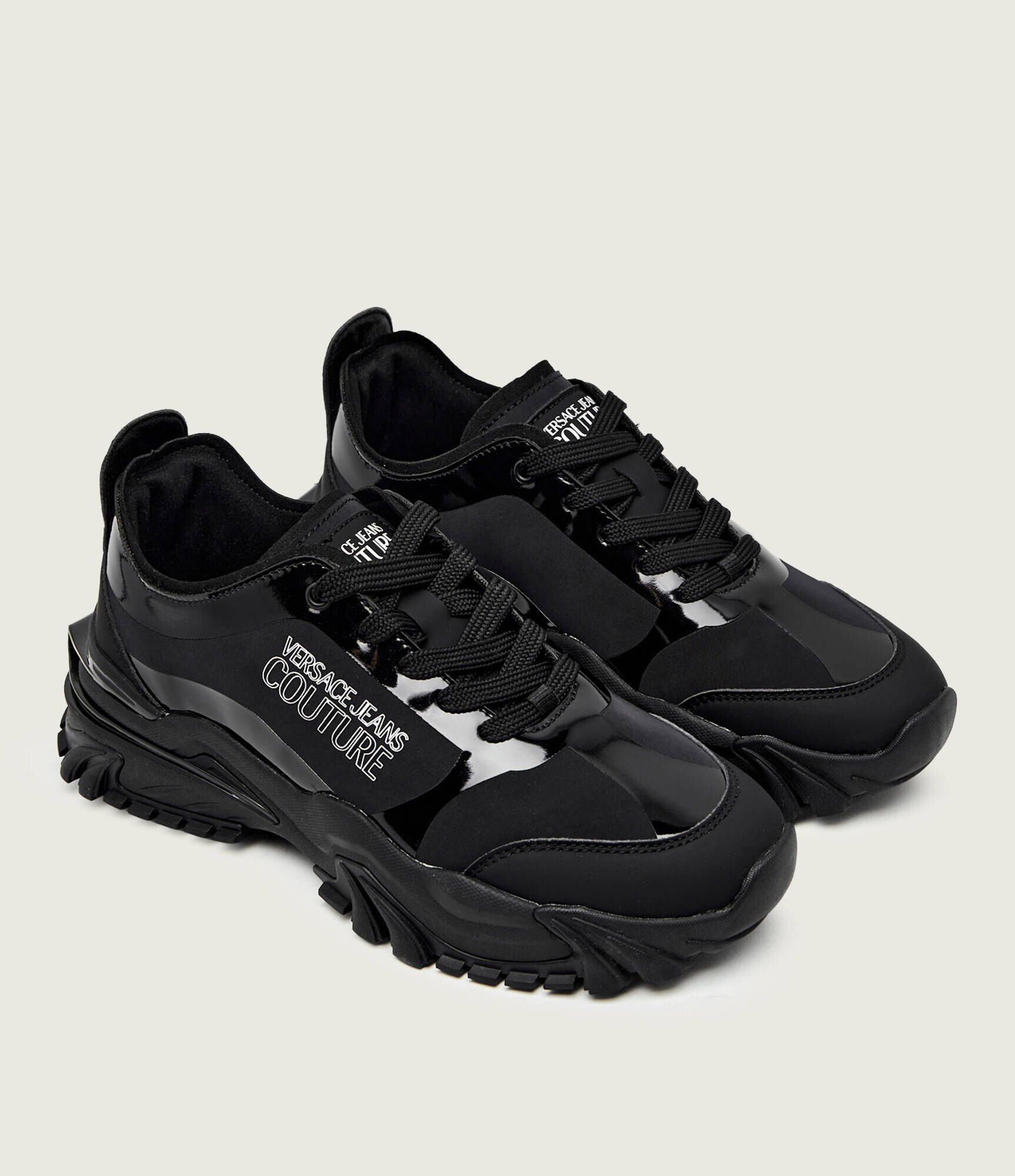 Versace Jeans Couture Sneakers FONDO NEW TRAIL TREK DIS. 10 cu adaos de piele
