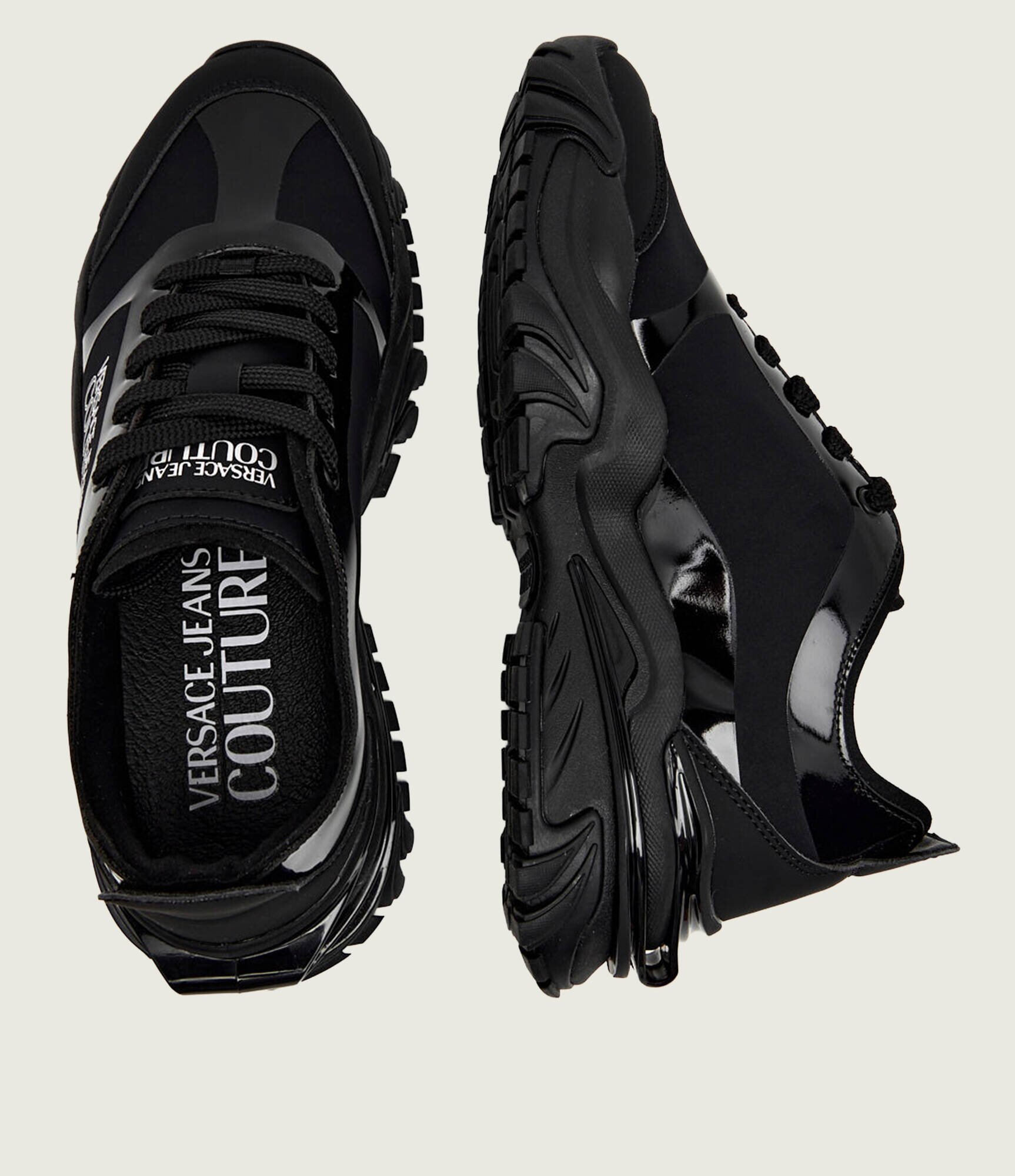 Versace Jeans Couture Sneakers FONDO NEW TRAIL TREK DIS. 10 cu adaos de piele